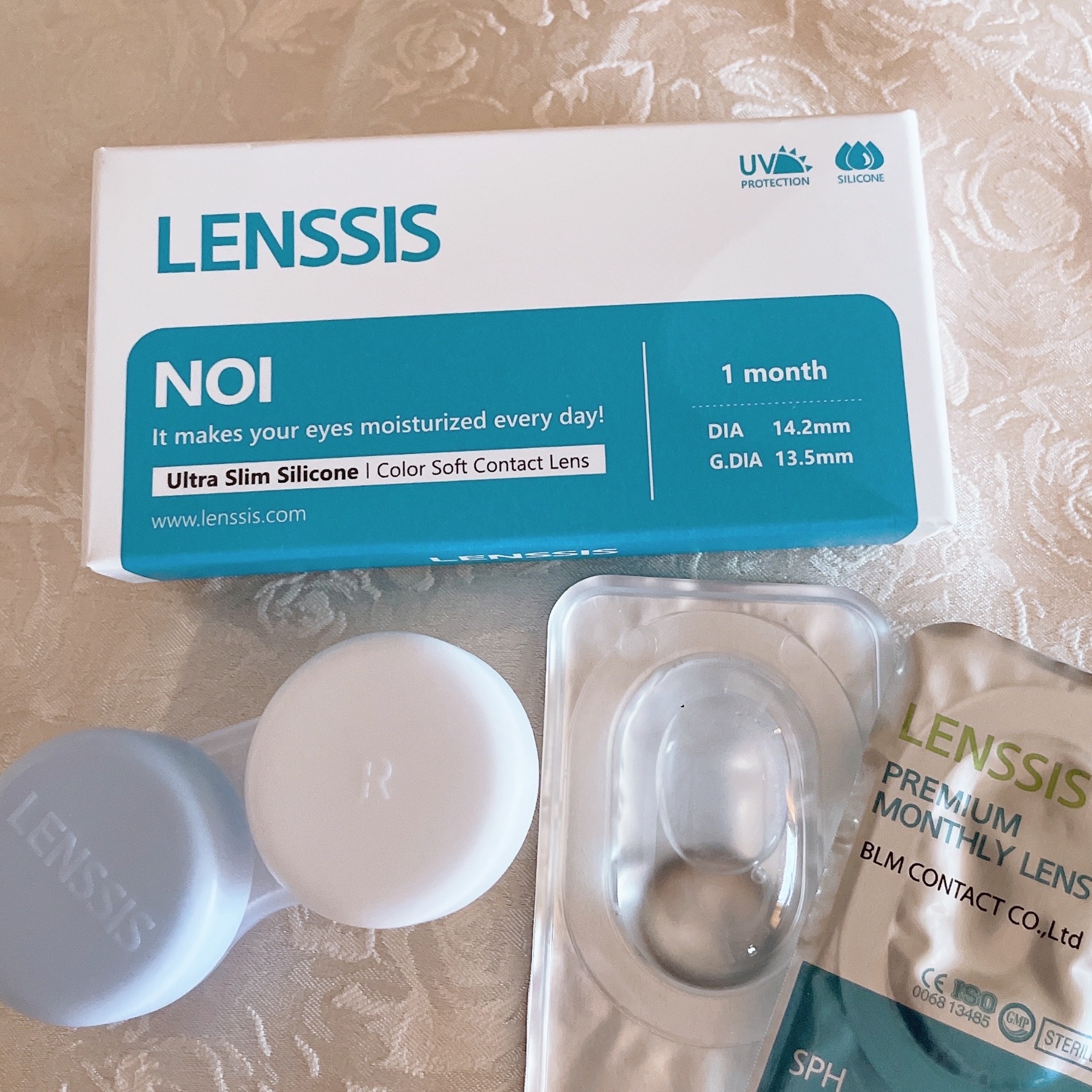 ノイシリーズ/LENSSIS/カラーコンタクトレンズを使ったクチコミ（2枚目）