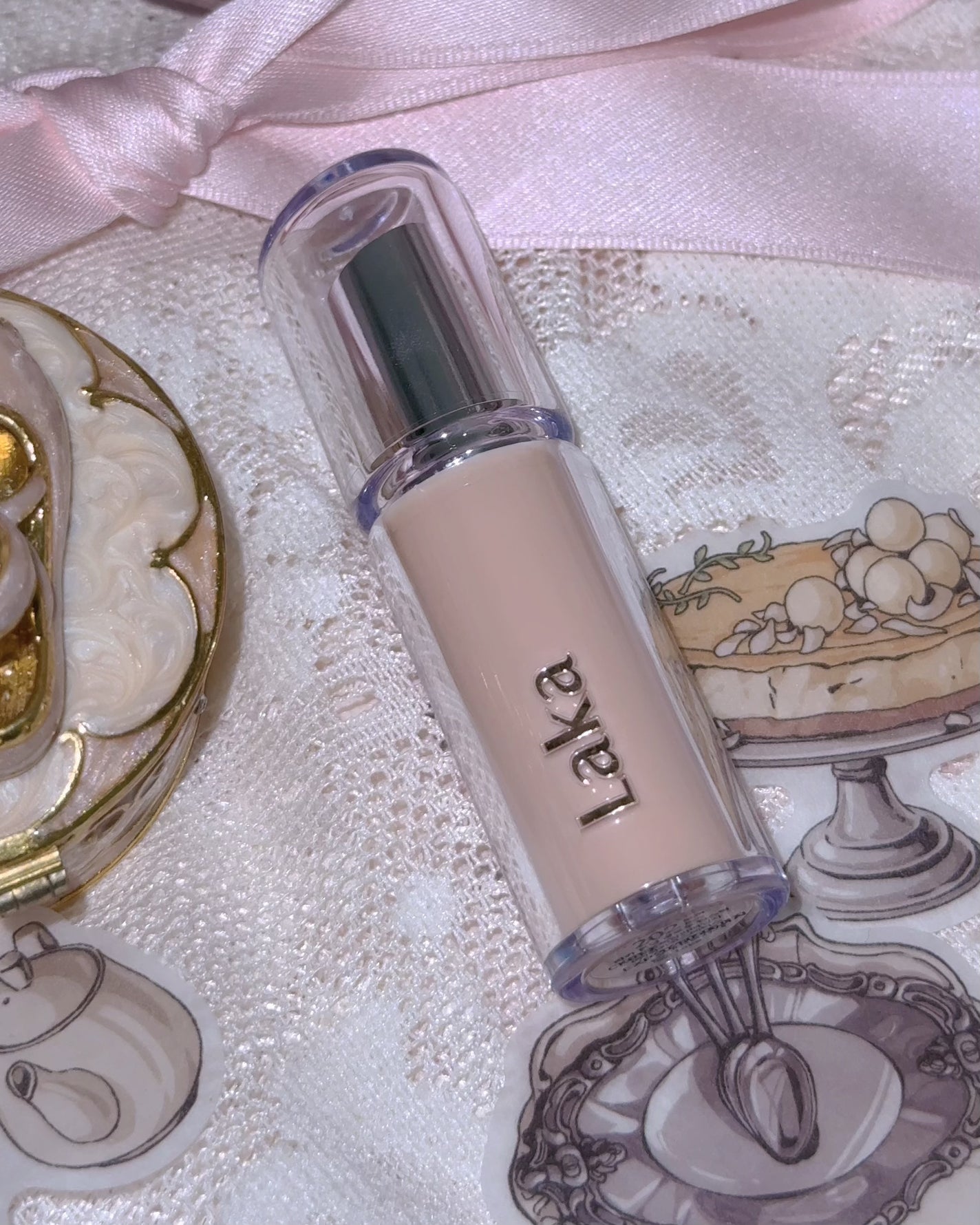 ボンディンググロウリップスティック/Laka/口紅を使ったクチコミ(5枚目)