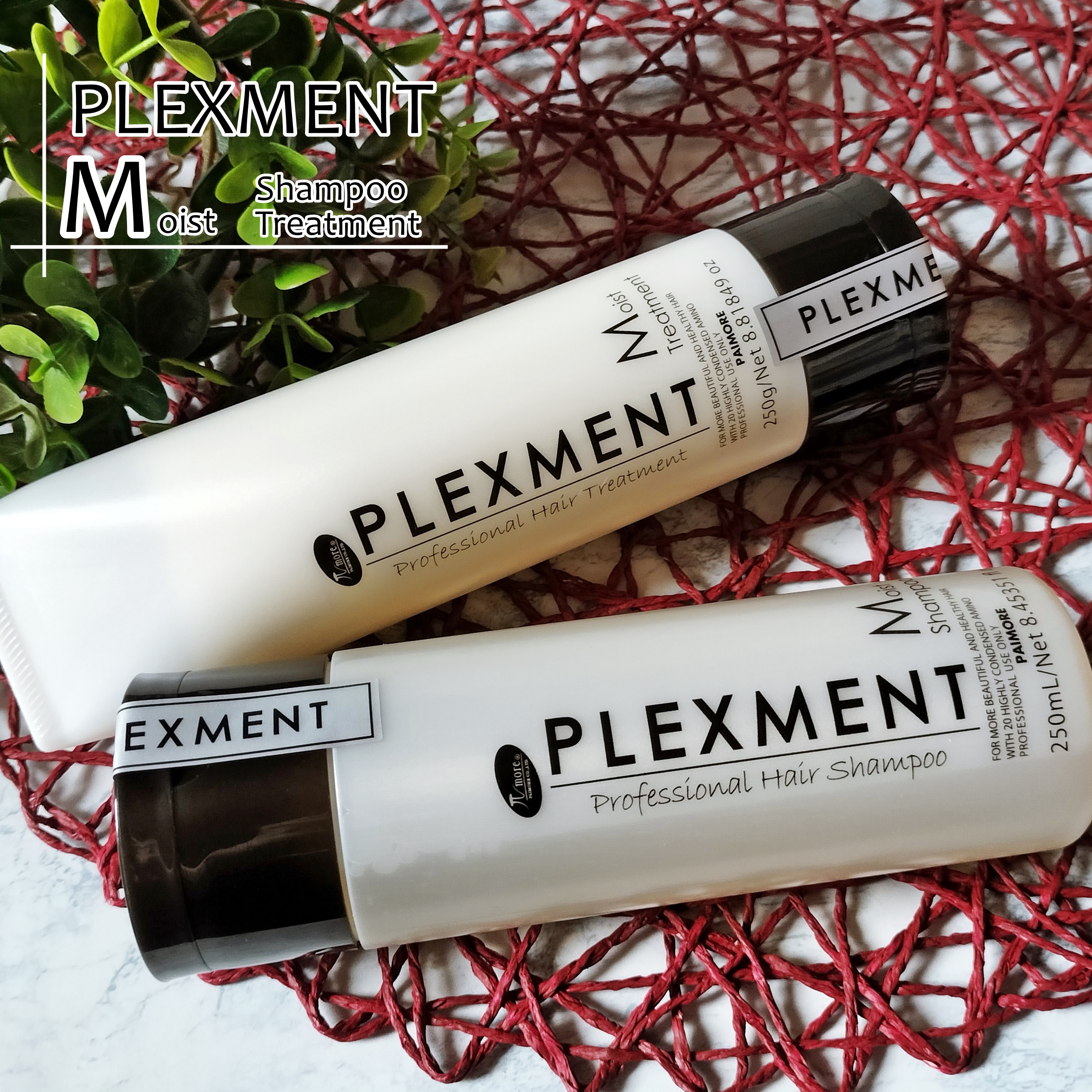 プレックスメントモイストシャンプー/トリートメント/パイモア/サロンシャンプーを使ったクチコミ（1枚目）