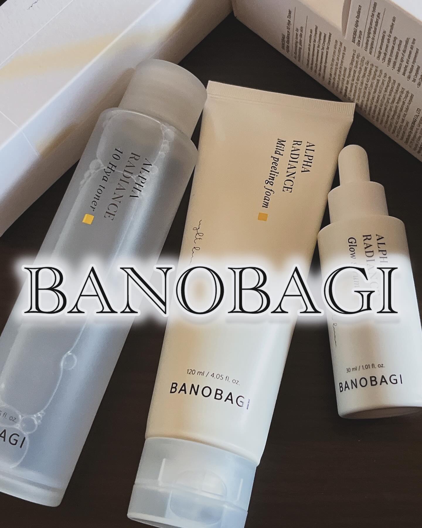 アルファラディアンスマイルド ピーリングフォーム/BANOBAGI/クレンジングを使ったクチコミ（1枚目）