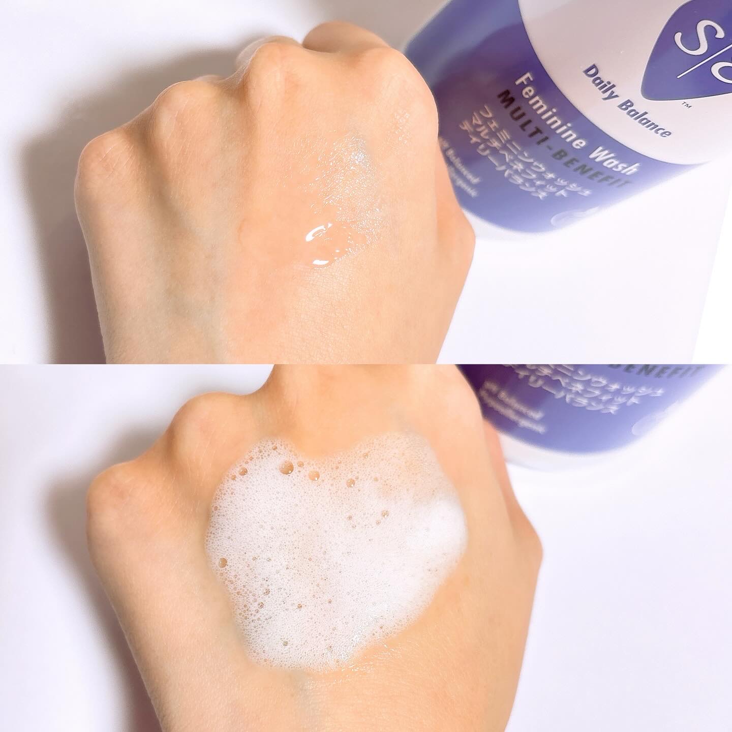 フェミニンウォッシュ マルチベネフィット デイリーバランス/Summer's Eve(サマーズイブ)/デリケートゾーンケアを使ったクチコミ（3枚目）