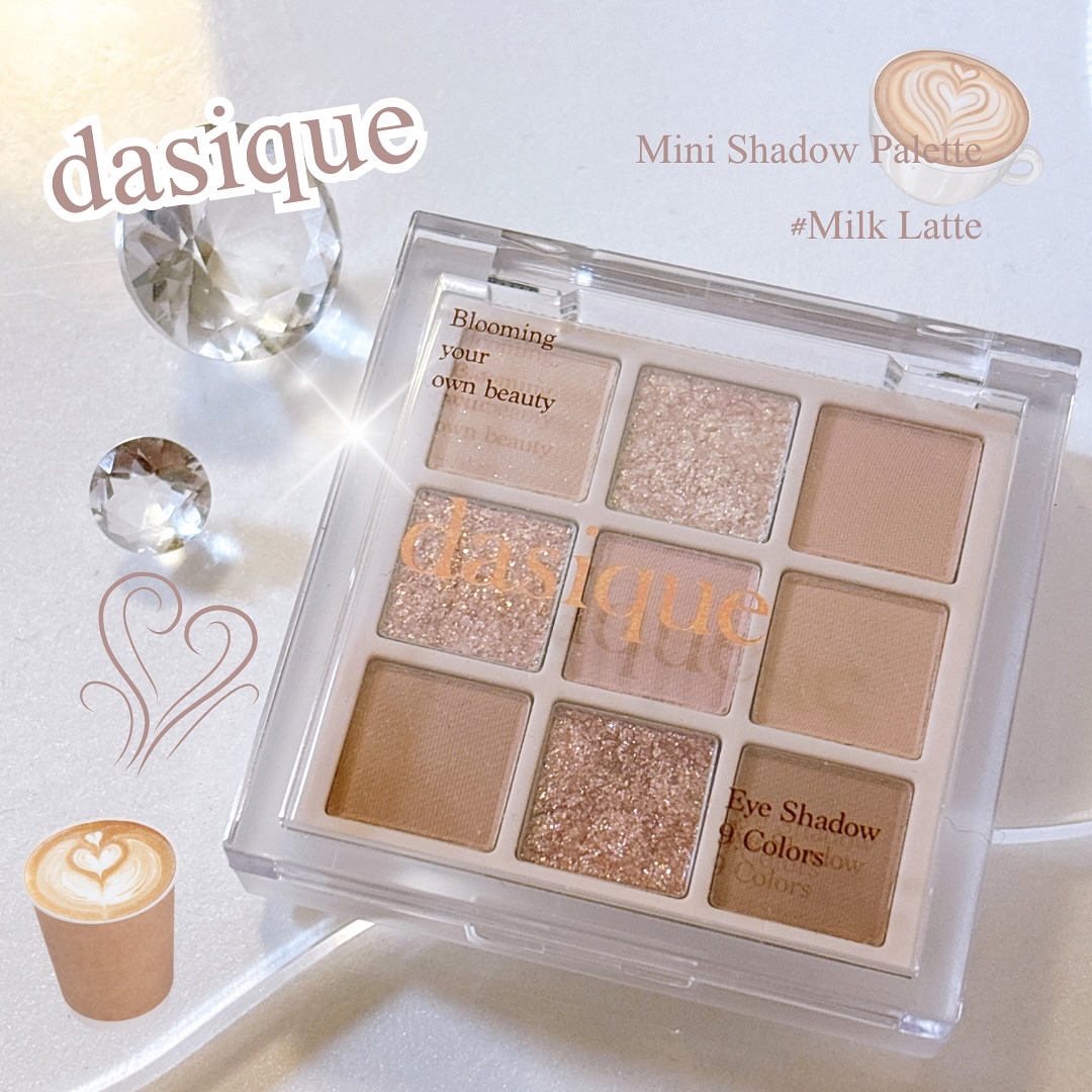 ミニシャドウパレット/dasique/アイシャドウパレットを使ったクチコミ（1枚目）