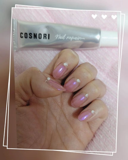 シルクリペアネイルクリーム/COSNORI/ネイルオイル・トリートメントを使ったクチコミ(3枚目)
