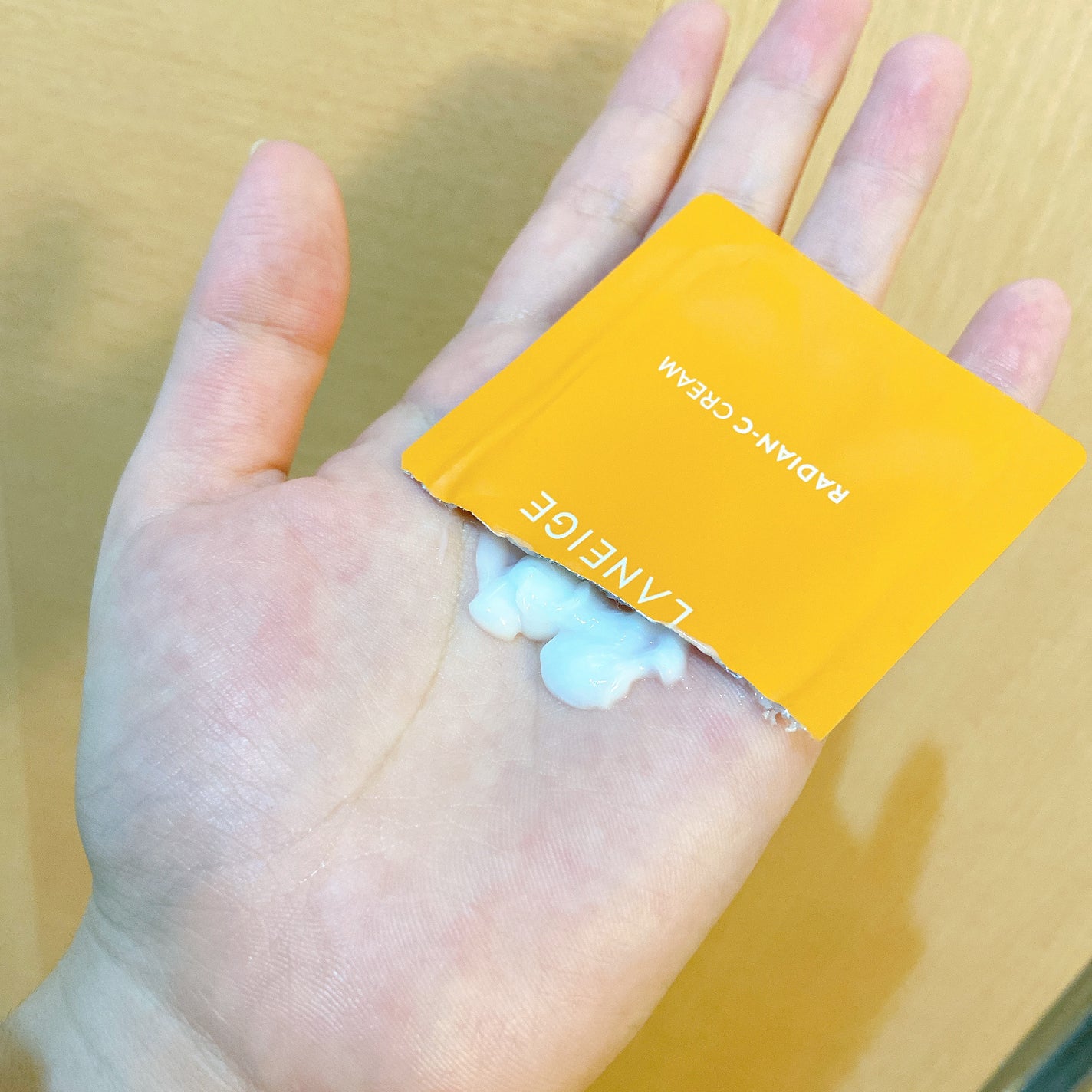 ラディアンーCクリーム/LANEIGE/フェイスクリームを使ったクチコミ(7枚目)