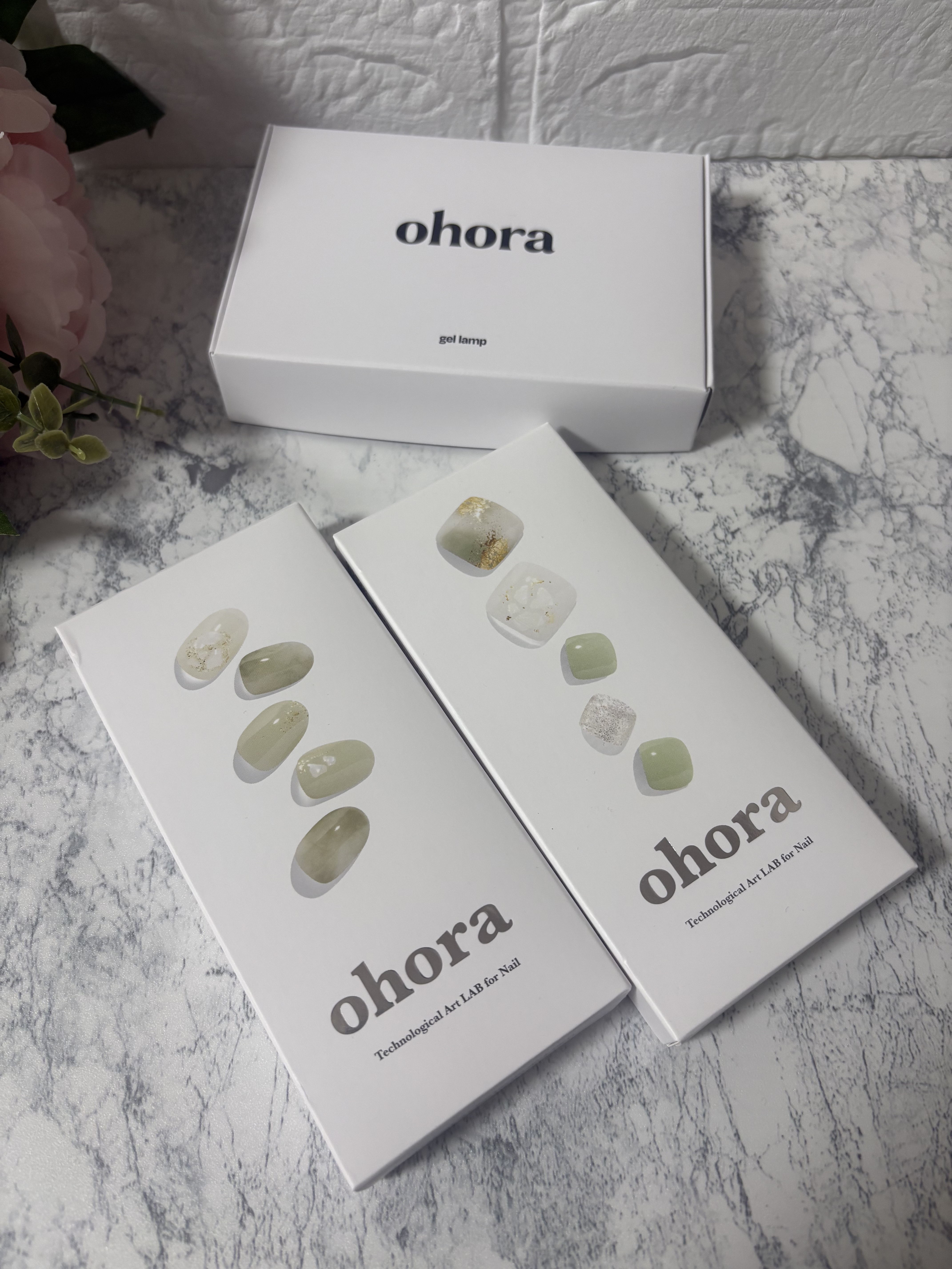 セミキュアジェルネイル(ペディキュア)/ohora/ネイルシールを使ったクチコミ（1枚目）