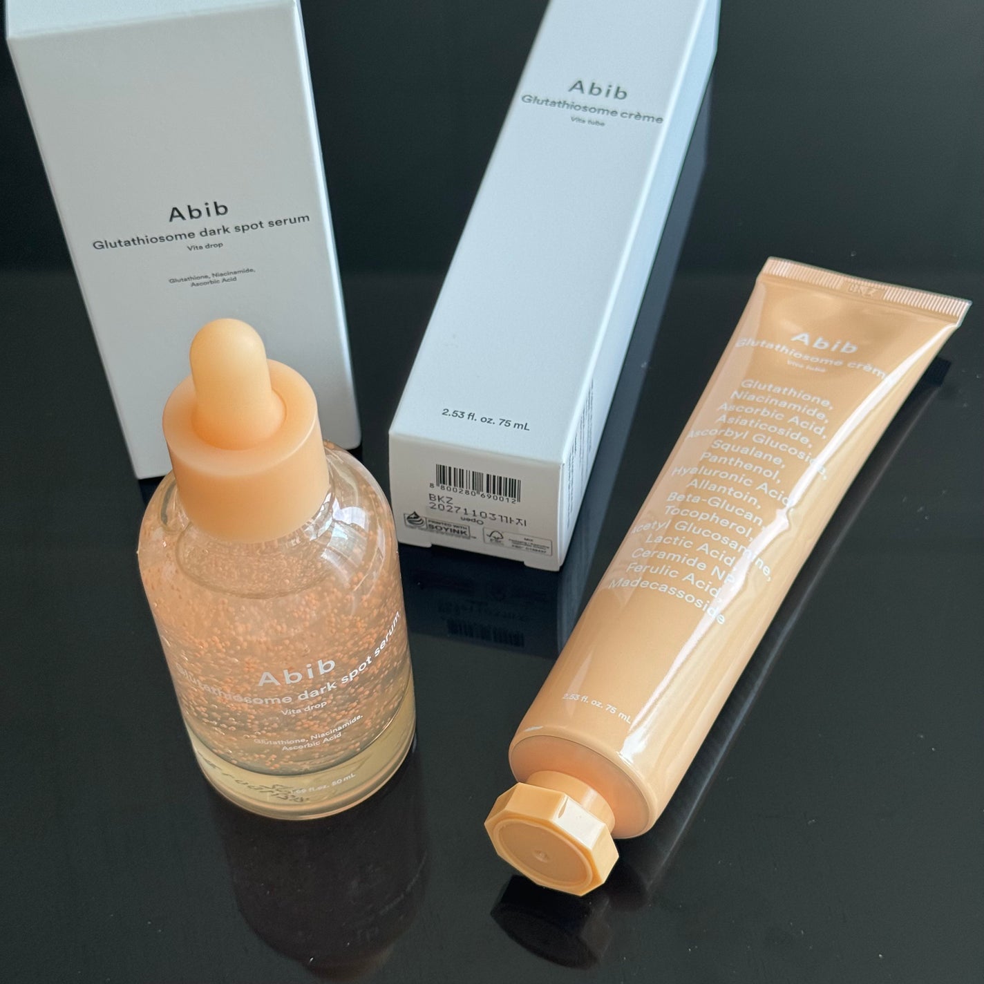 アビブ グルタチオンソームダークスポットセラムビタドロップ/Abib /美容液を使ったクチコミ(1枚目)