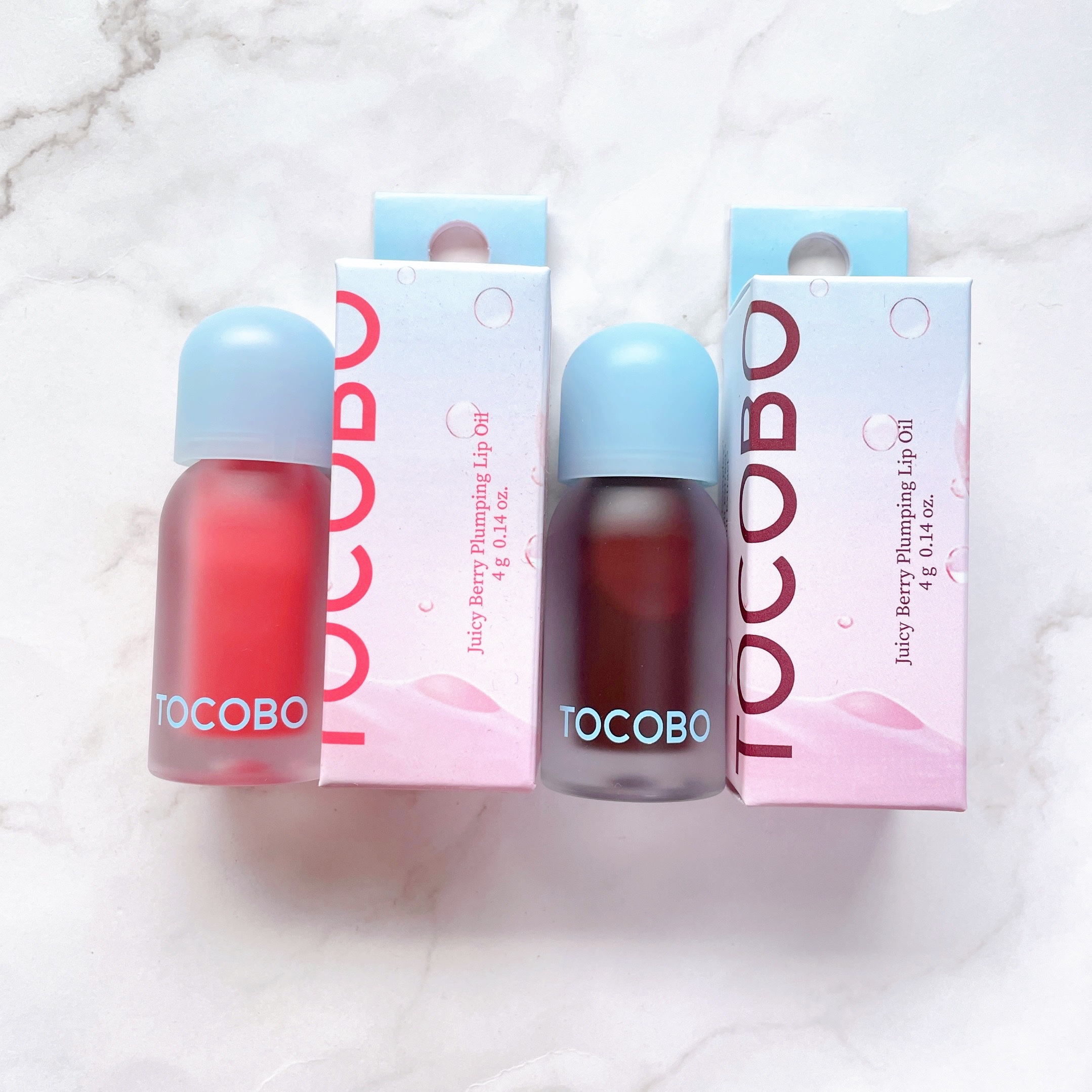 ジューシーベリープランピングリップオイル/TOCOBO/リップグロスを使ったクチコミ（2枚目）