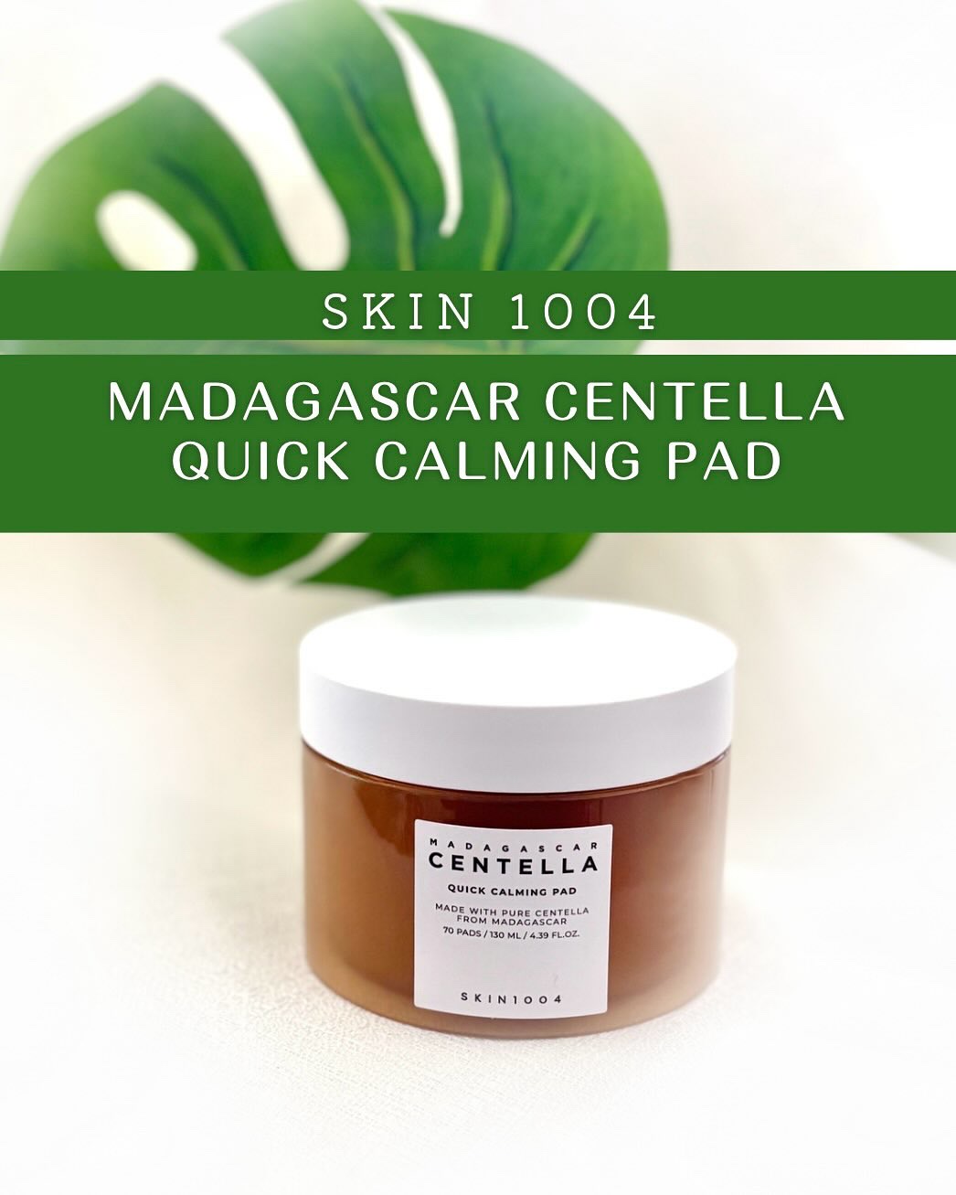 センテラ クイックカーミングパッド/SKIN1004/トナーパッドを使ったクチコミ（1枚目）