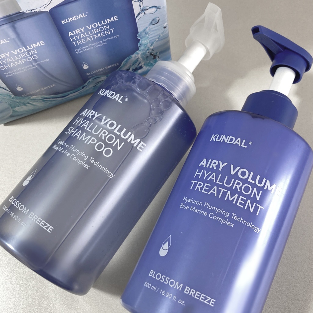 クンダル  エアリーボリュームヒアルロンシャンプー/トリートメント/KUNDAL/市販シャンプーを使ったクチコミ（2枚目）