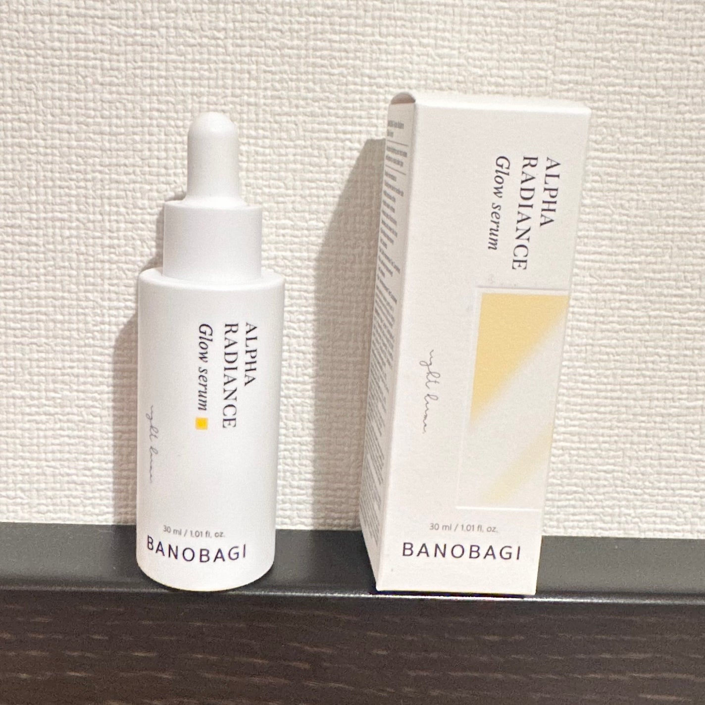 アルファラディアンスグローセラム/BANOBAGI/美容液を使ったクチコミ(1枚目)