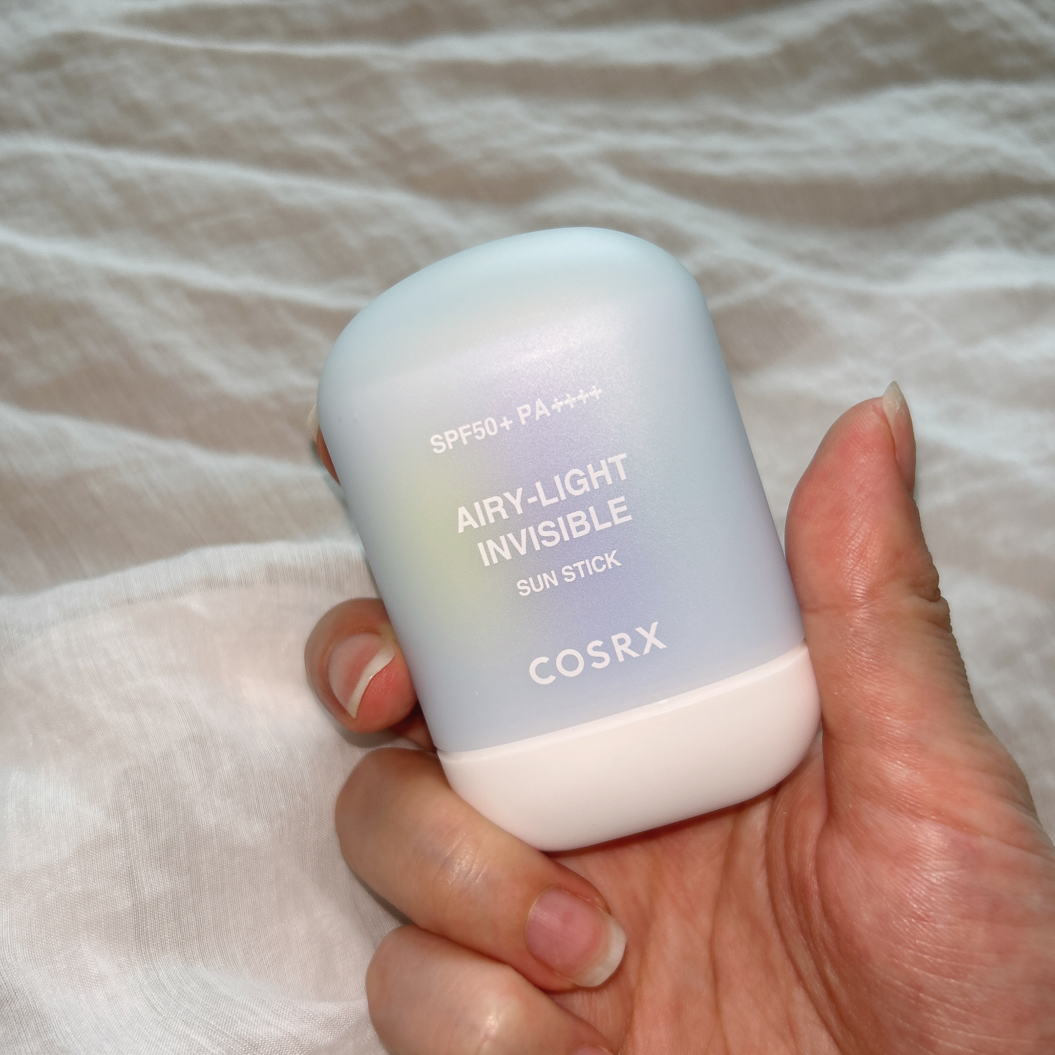 エアリーライト 透明UVスティック/COSRX/日焼け止めスティックを使ったクチコミ（2枚目）