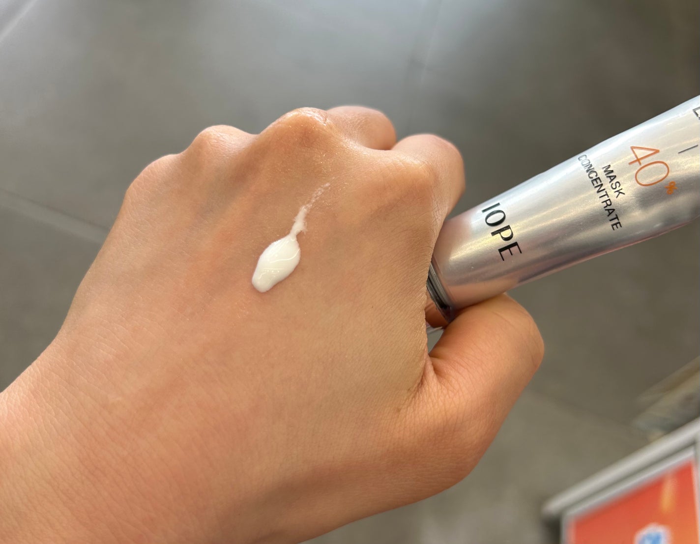 ビタミンC エキスパート40% マスクコンセントレート/IOPE/フェイスクリームを使ったクチコミ(3枚目)