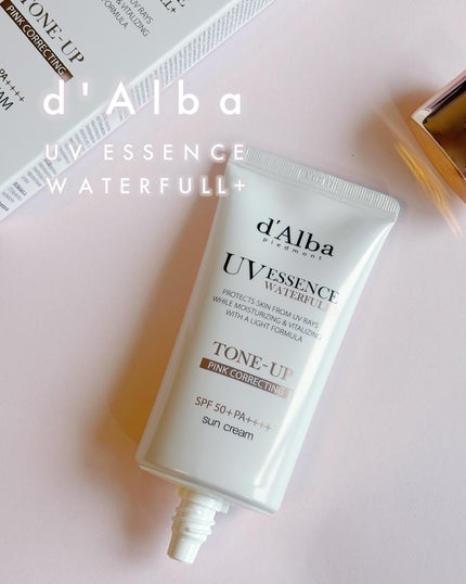 ウォータフルトーンアップサンクリーム/ダルバ/日焼け止めクリームを使ったクチコミ(1枚目)