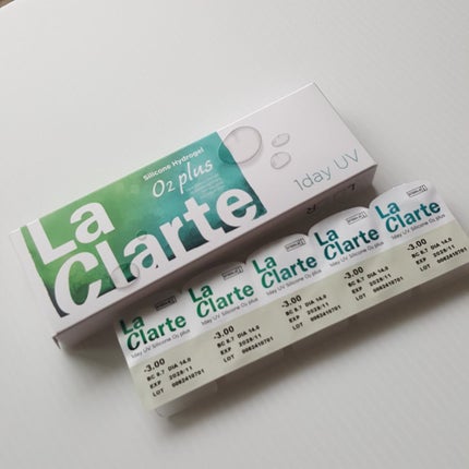 La Clarte ワンデーUV Silicone O2 plus/LaFORTE/ワンデー(1DAY)カラコンを使ったクチコミ(3枚目)