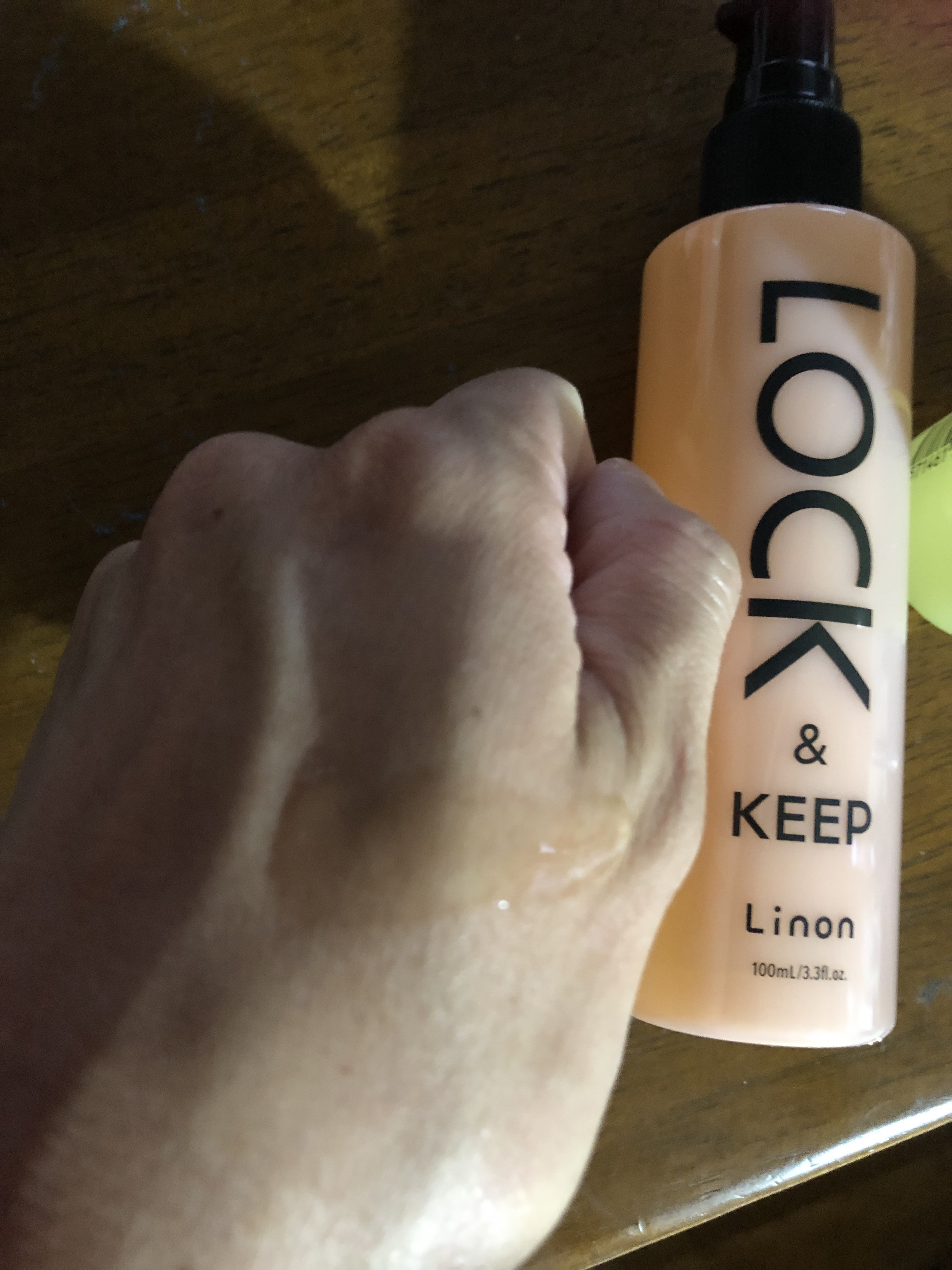 Linon ロックオイル ライト/Linon/ヘアオイルを使ったクチコミ（2枚目）