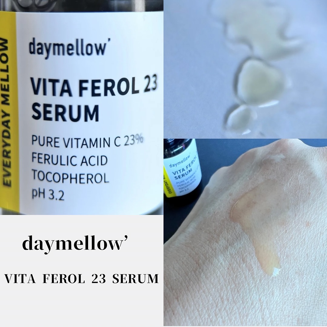 デイメロウ ビタフェロール23 セラム/daymellow’/美容液を使ったクチコミ（2枚目）