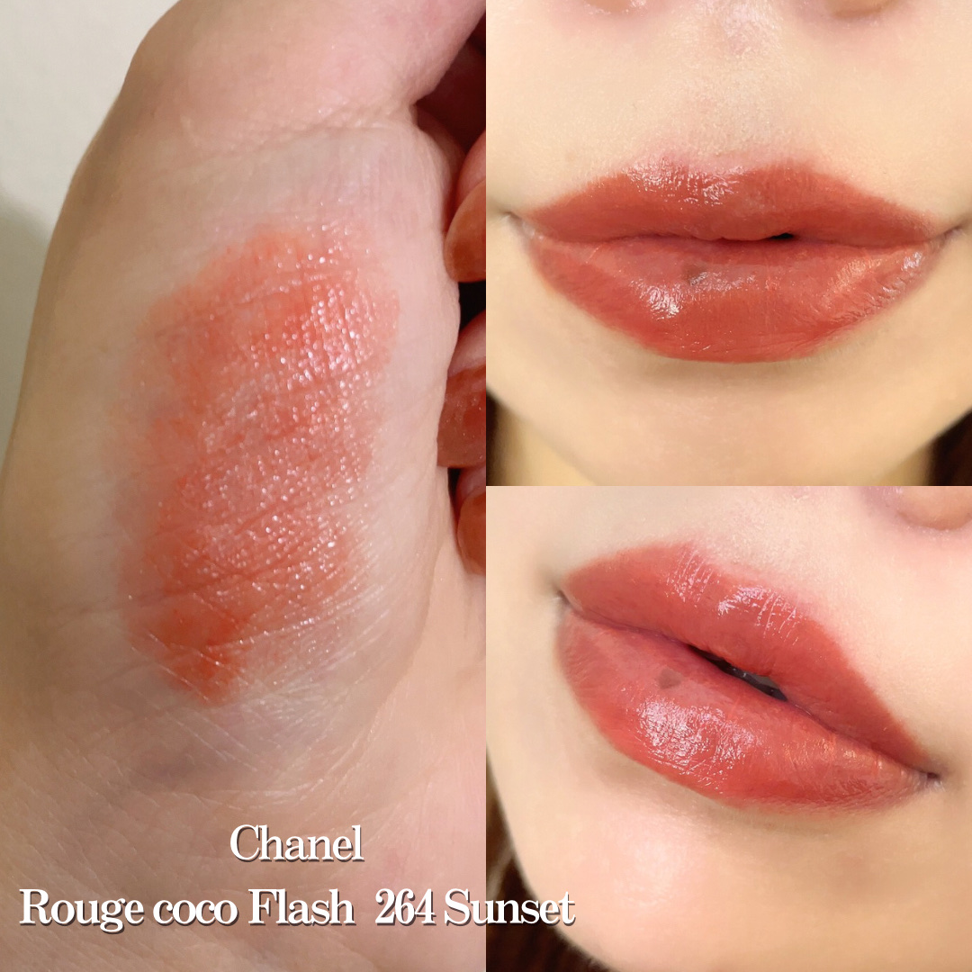 ルージュ ココ フラッシュ/CHANEL/口紅を使ったクチコミ（3枚目）