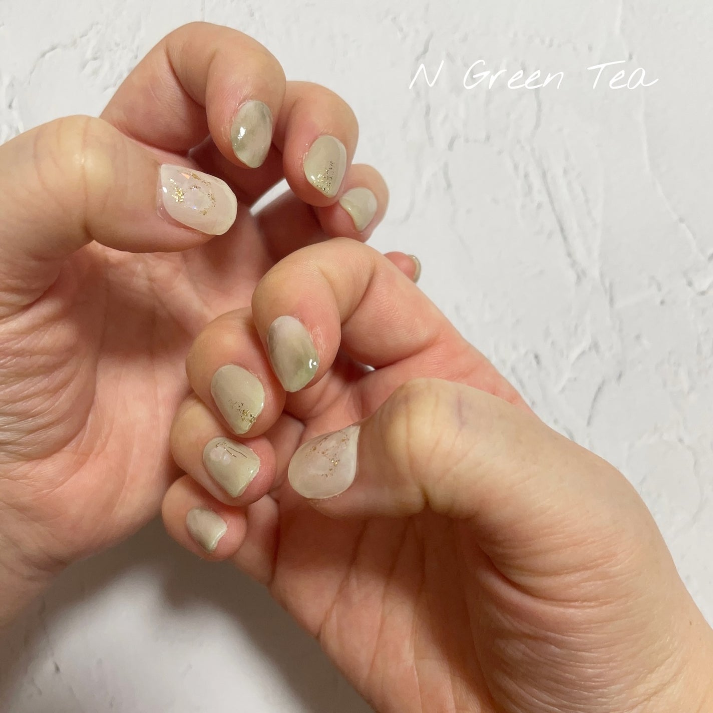 セミキュアジェルネイル(ハンド)/ohora/ネイルシールを使ったクチコミ(3枚目)