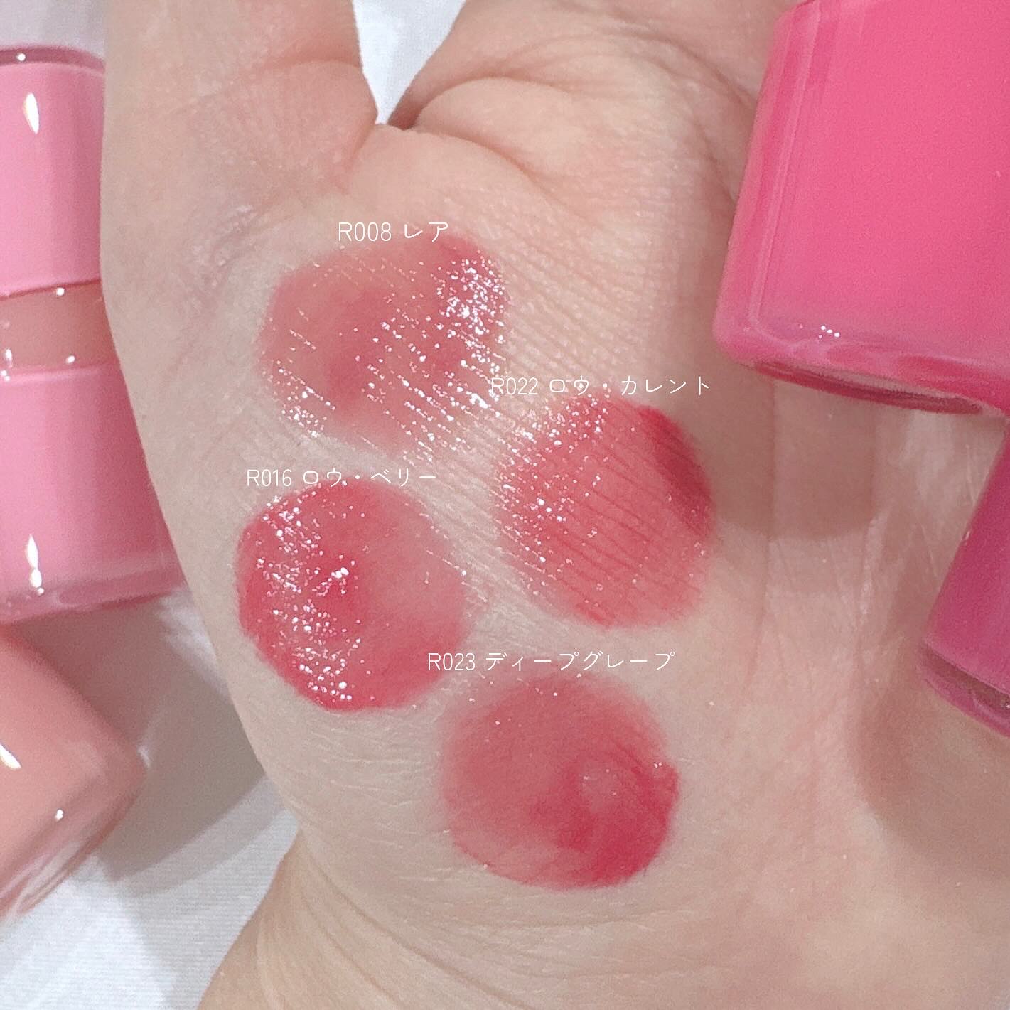 ロウグロウジェルティント/hince/リップティントを使ったクチコミ（3枚目）