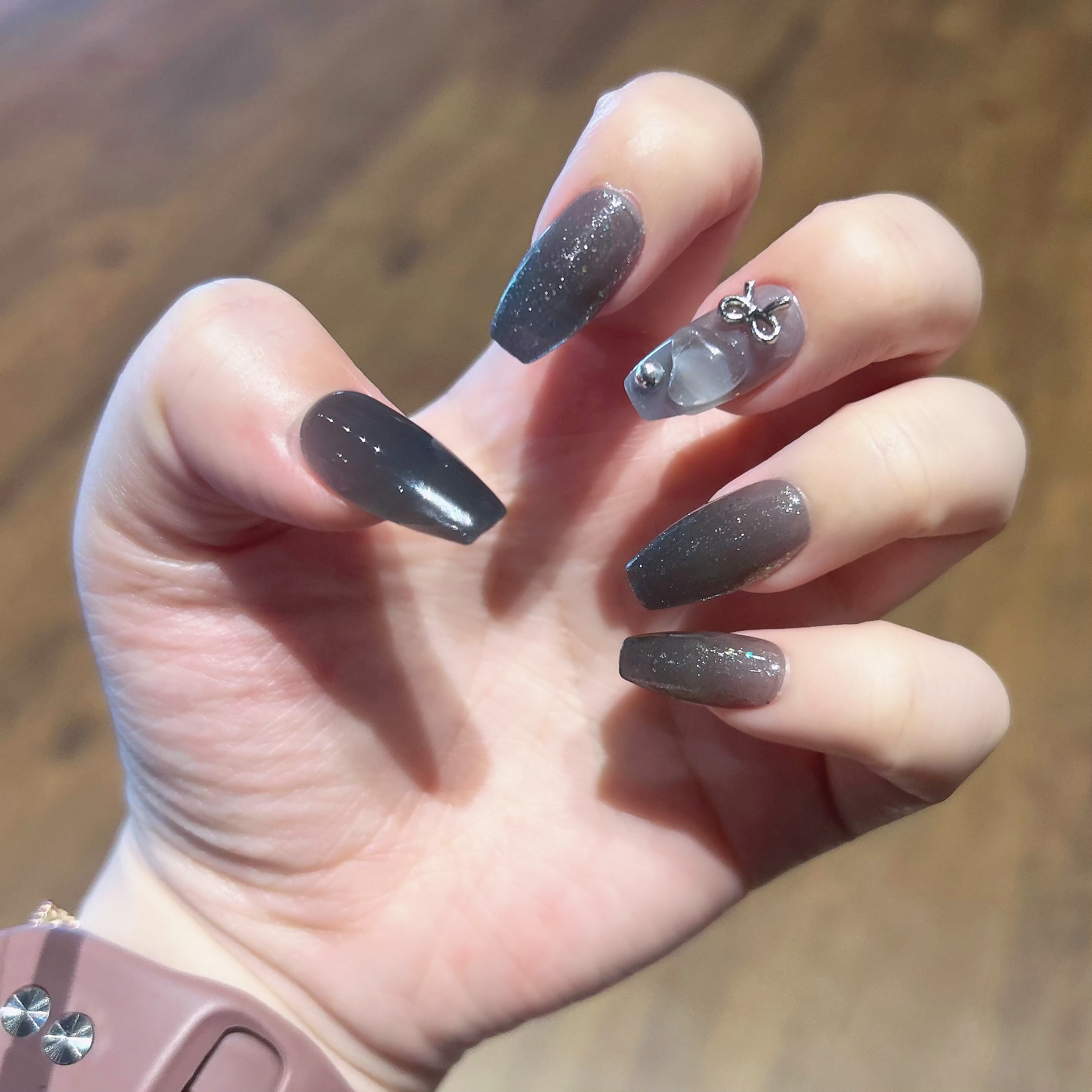 ネイルチップ(シールタイプ) Bijou/FINGER SUIT/ネイルチップ・パーツを使ったクチコミ（2枚目）