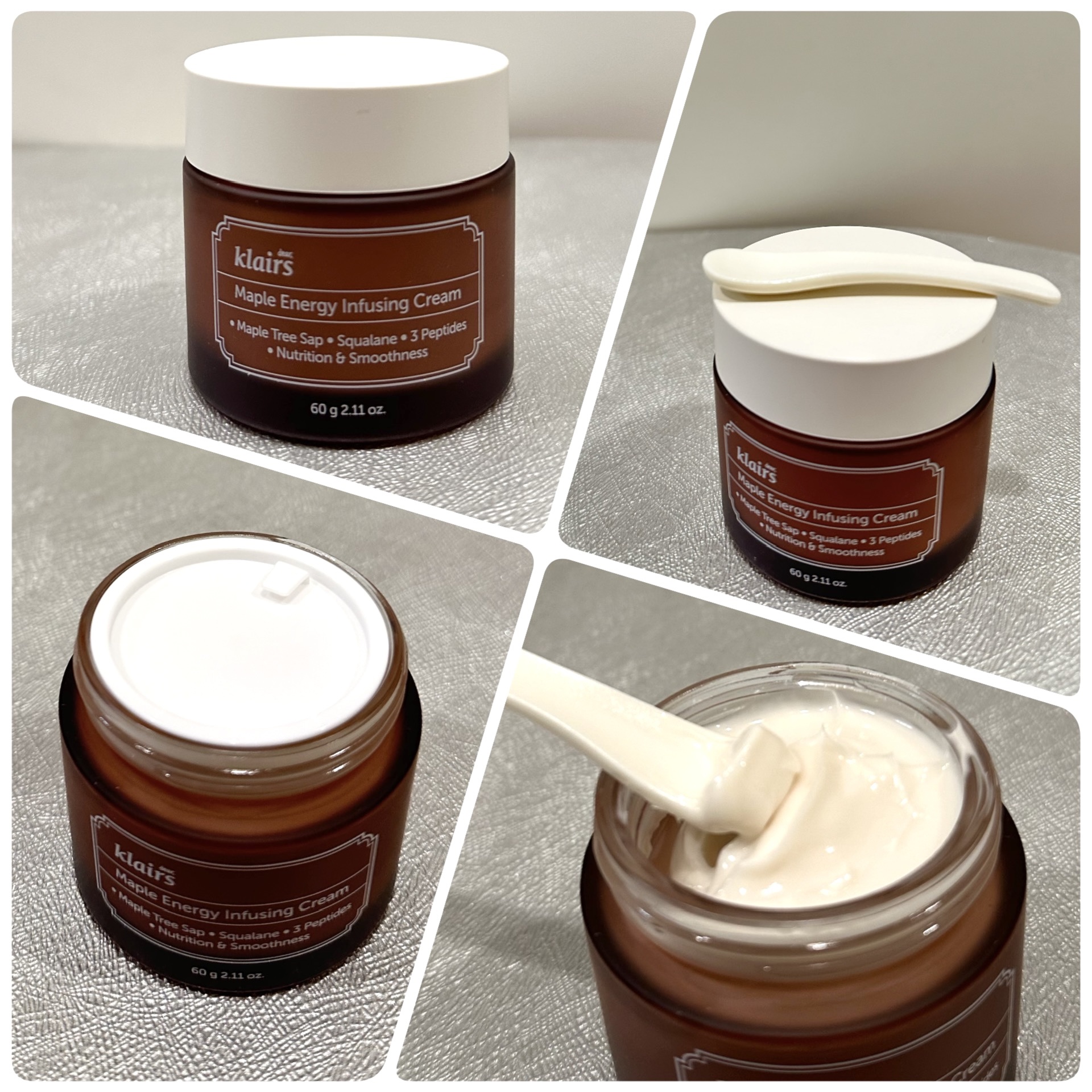 メープルエナジーインフュージングクリーム/Klairs/フェイスクリームを使ったクチコミ（3枚目）