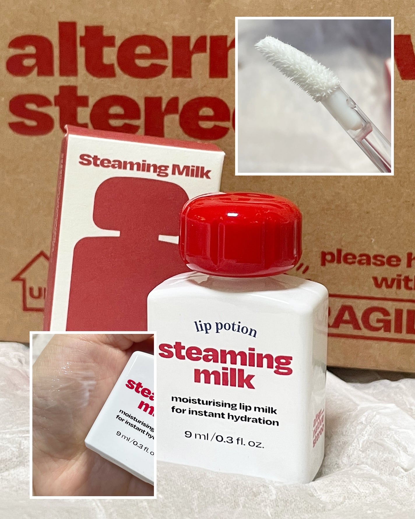 リップポーション スティーミングミルク/alternativestereo/リップ美容液を使ったクチコミ(2枚目)