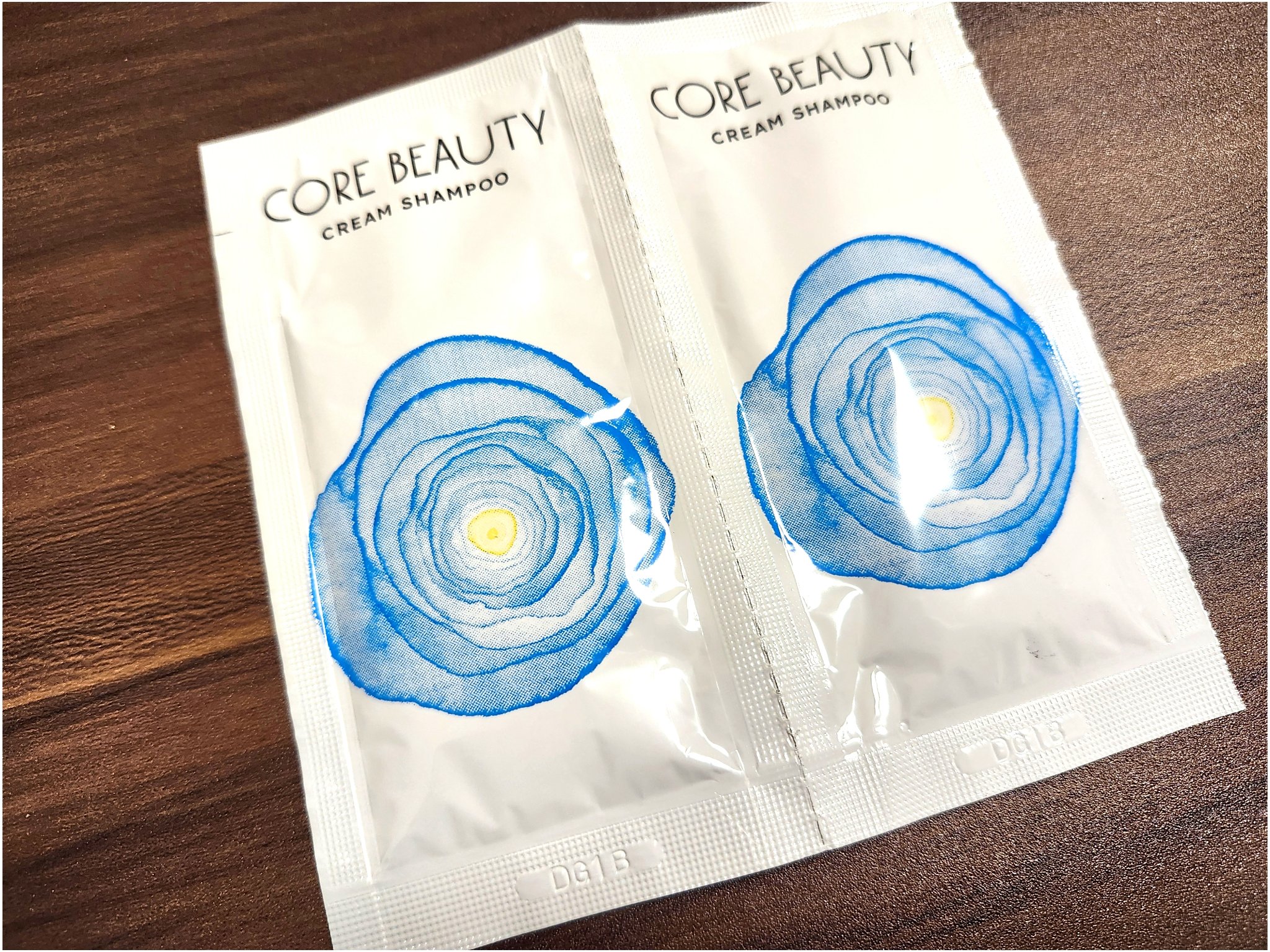 クリームシャンプー 10g×2包（お試し用）/CORE BEAUTY/市販シャンプーを使ったクチコミ（1枚目）