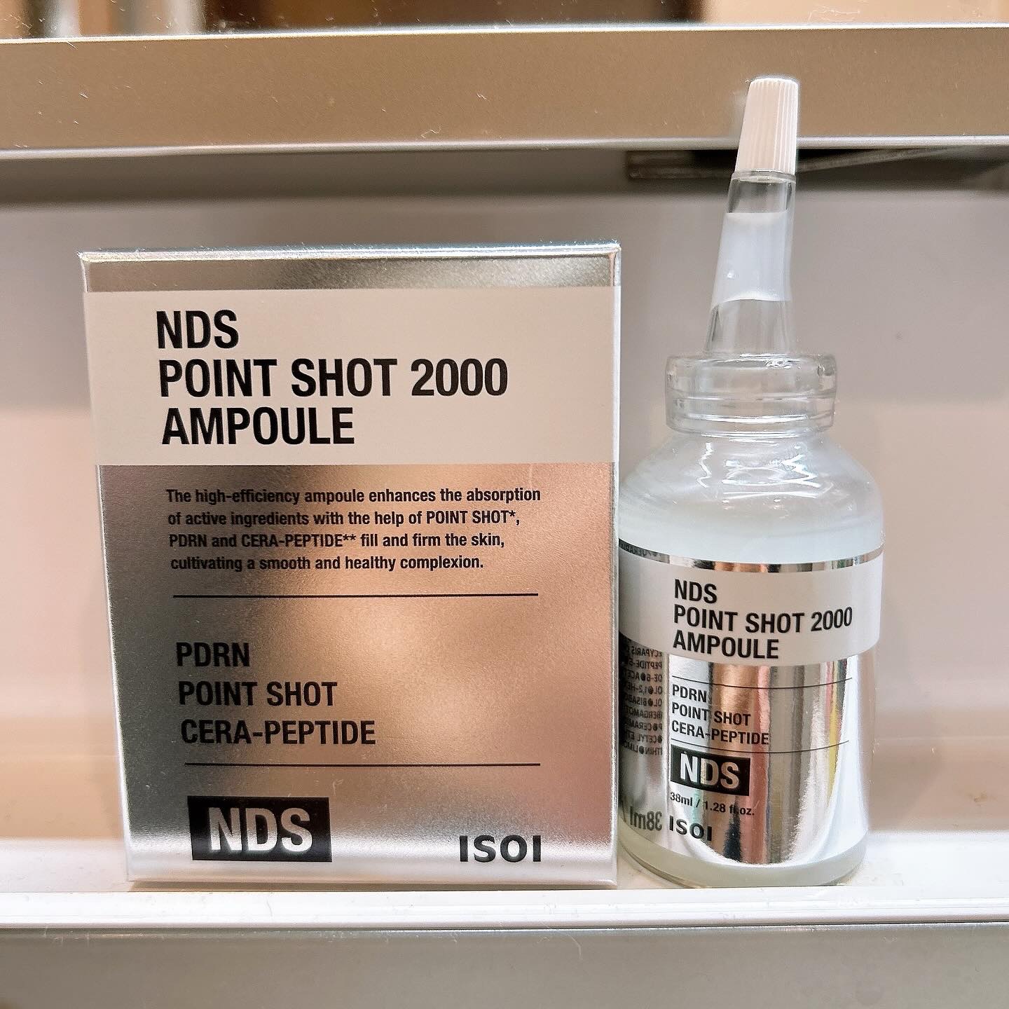 NDSポイントショット2000アンプル/ISOI/美容液を使ったクチコミ（2枚目）