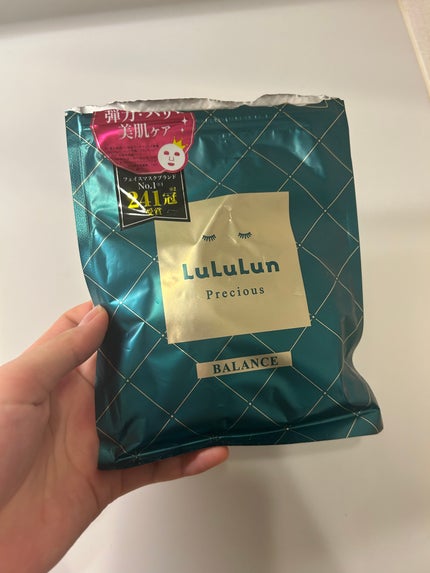 ルルルンプレシャス GREEN(バランス)【旧】/ルルルン/シートマスク・パックを使ったクチコミ(1枚目)