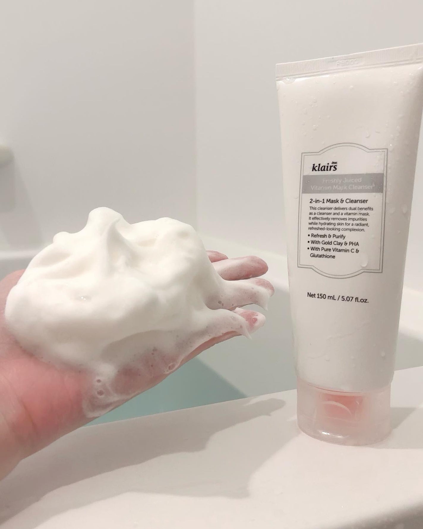 ビタグル10マスク/Klairs/シートマスク・パックを使ったクチコミ(3枚目)