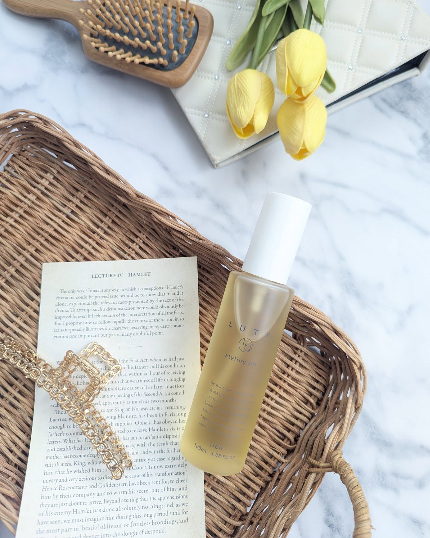 ルーティー スタイリングオイル リッチ/LUTY/ヘアオイルを使ったクチコミ（1枚目）