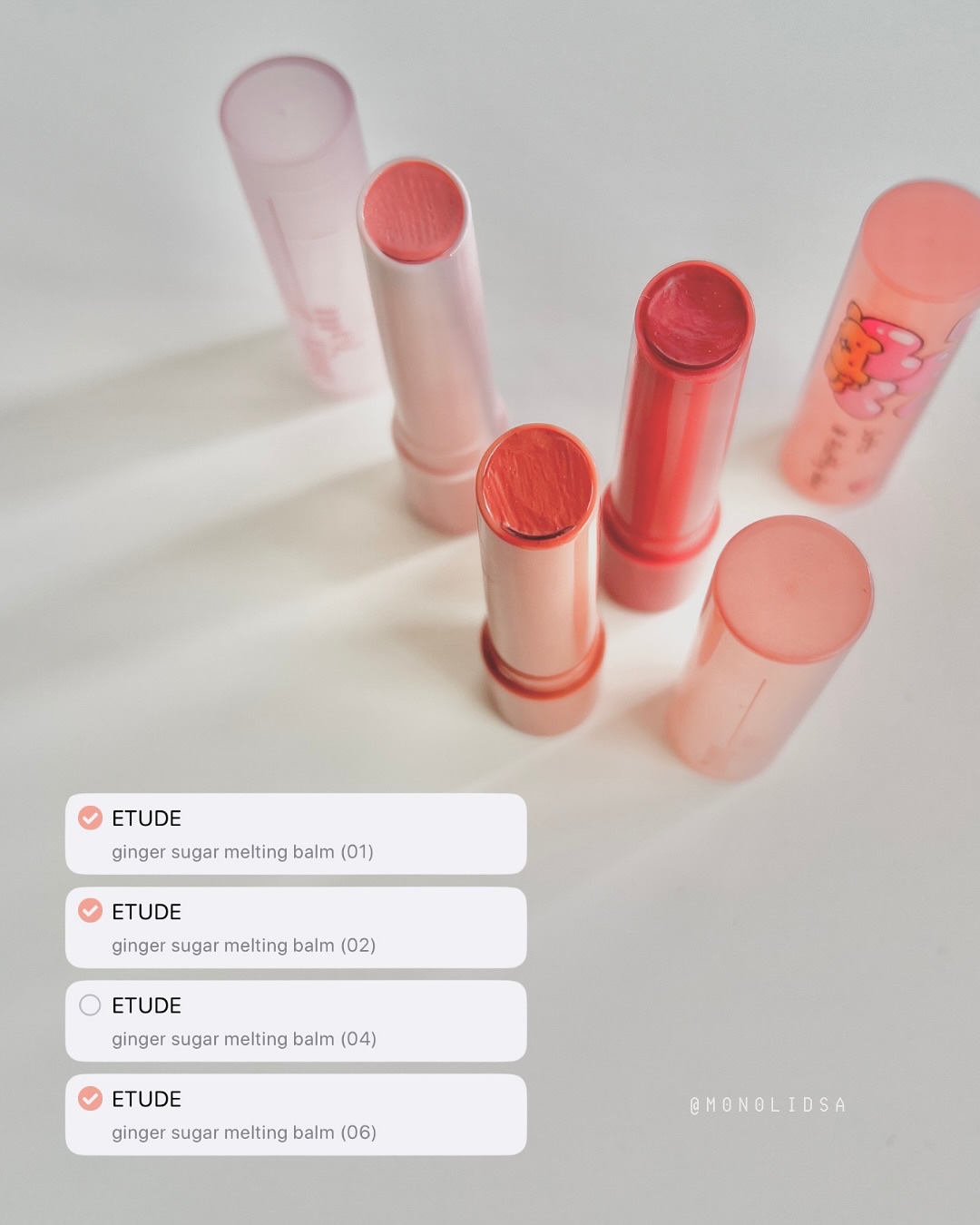 グラスティングメルティングバーム/rom&nd/リップバームを使ったクチコミ（2枚目）