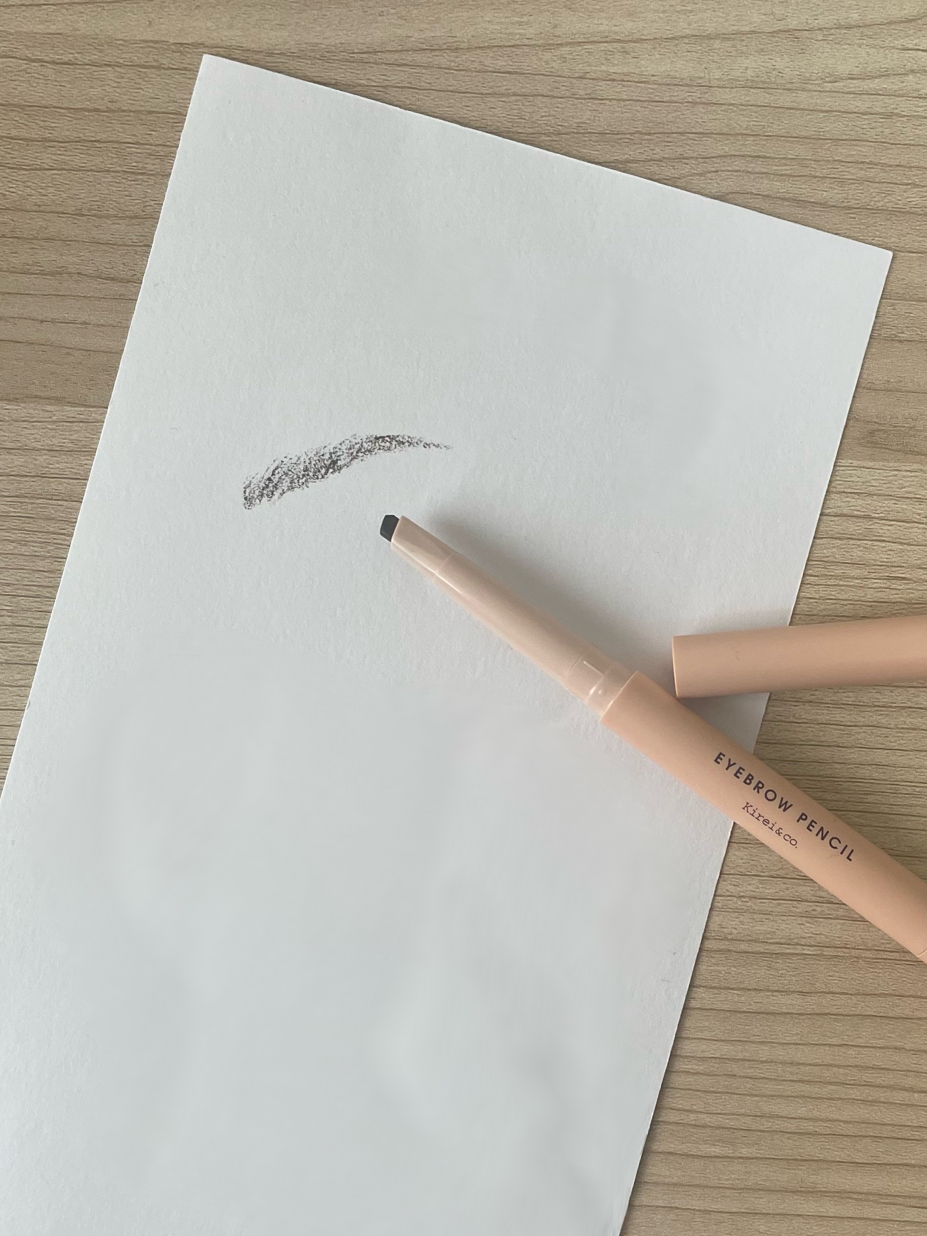 アイブロウペンシル 02 ナチュラルブラウン/Kirei&co./アイブロウペンシルを使ったクチコミ（2枚目）