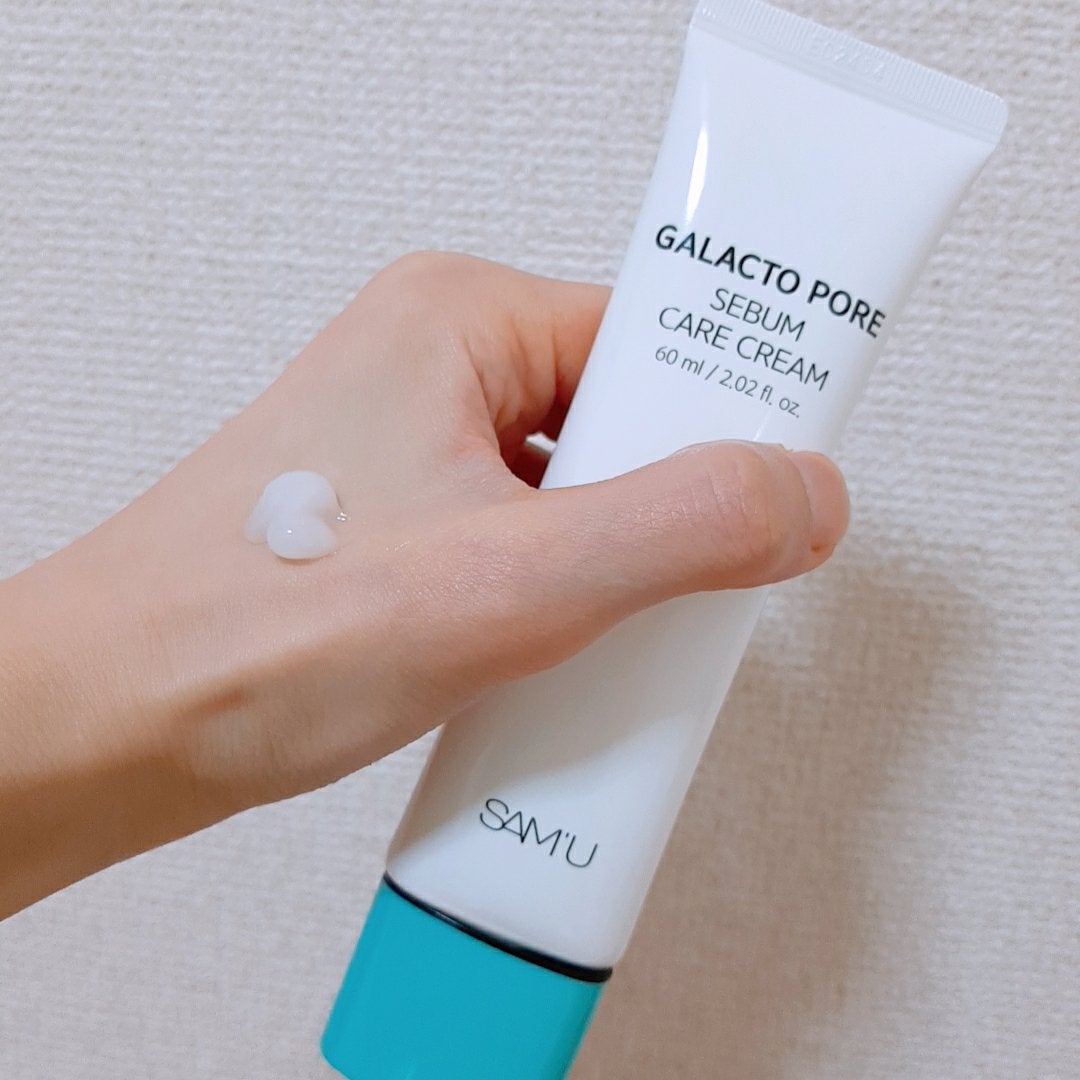 サミュ ガラクトポア セバムケアクリーム/SAM'U/フェイスクリームを使ったクチコミ(2枚目)