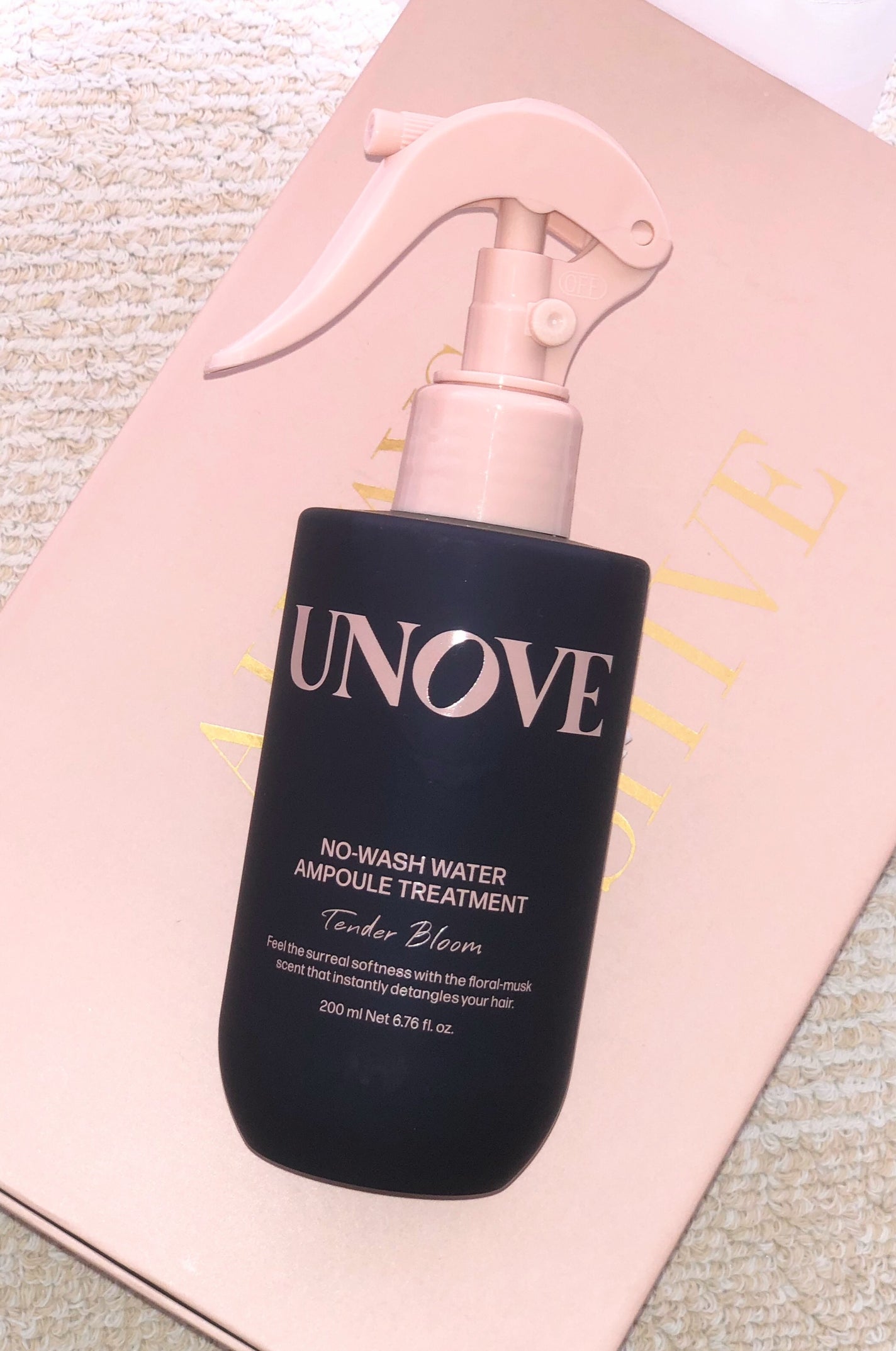 ノーウォッシュウォーターセラムトリートメント/UNOVE/ヘアトリートメントを使ったクチコミ(2枚目)