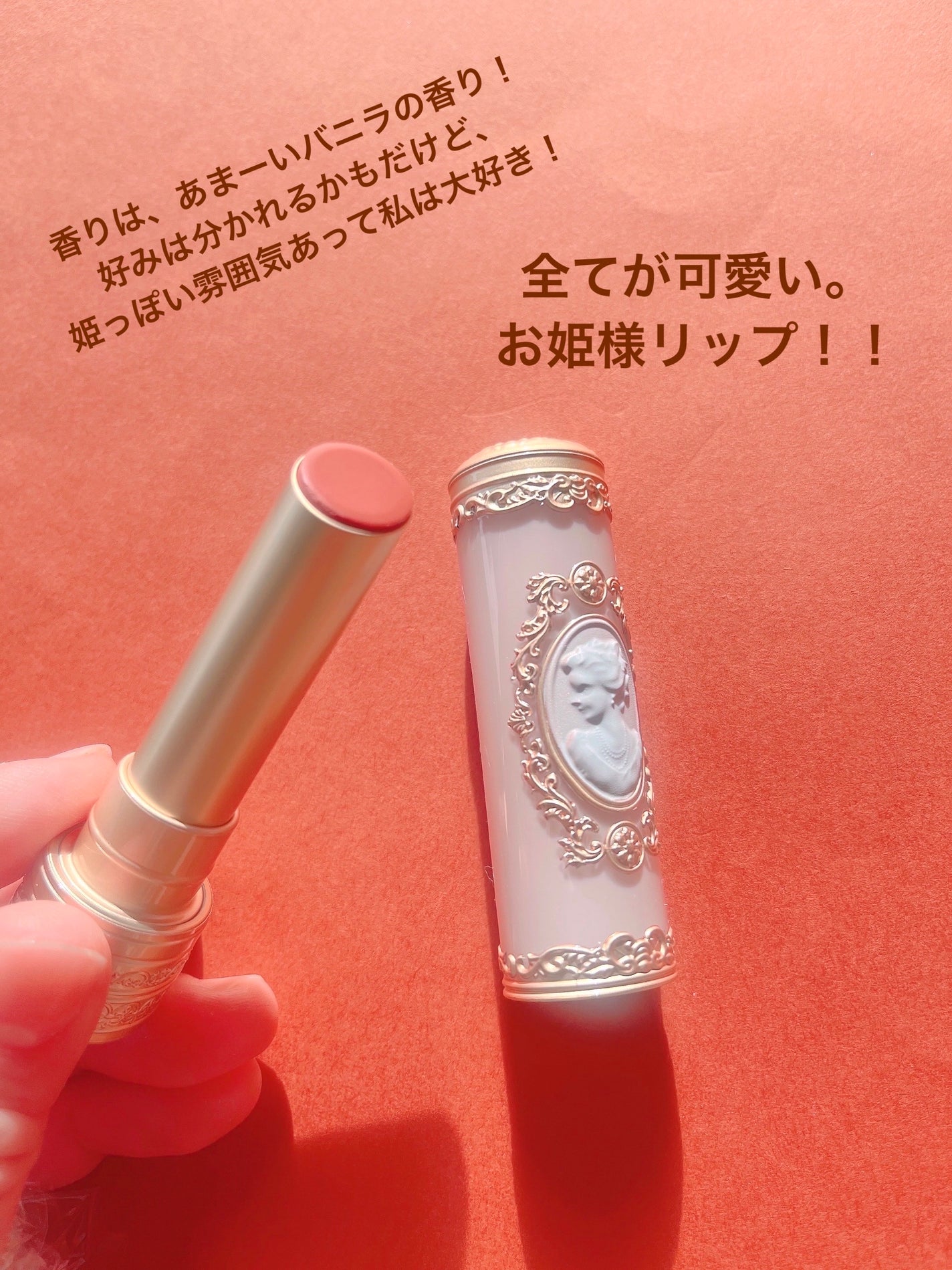 アントワネットメルティングルージュ/MilleFée/口紅を使ったクチコミ(4枚目)