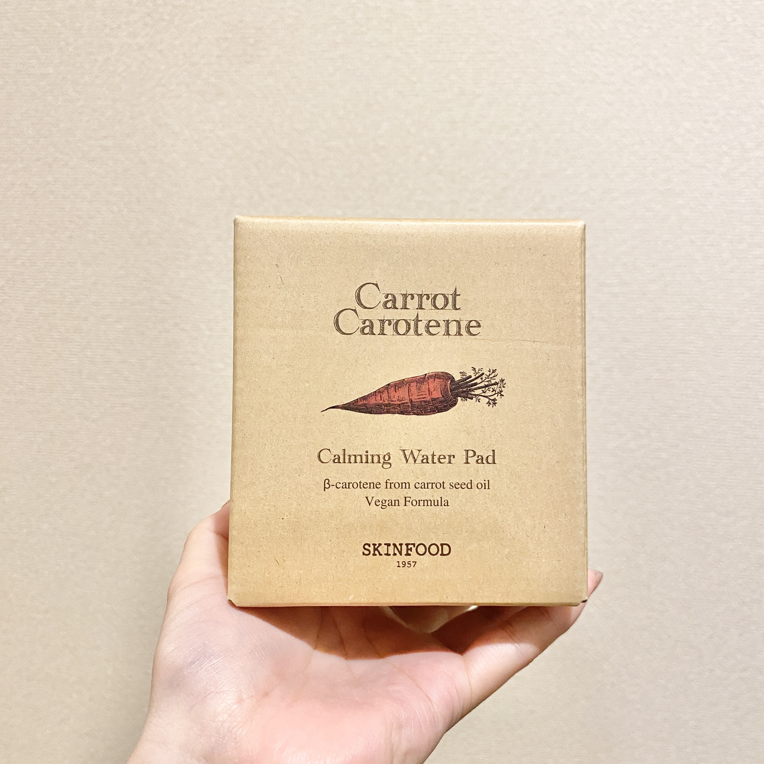 キャロットカロテン カーミングウォーターパッド/SKINFOOD/トナーパッドを使ったクチコミ（2枚目）