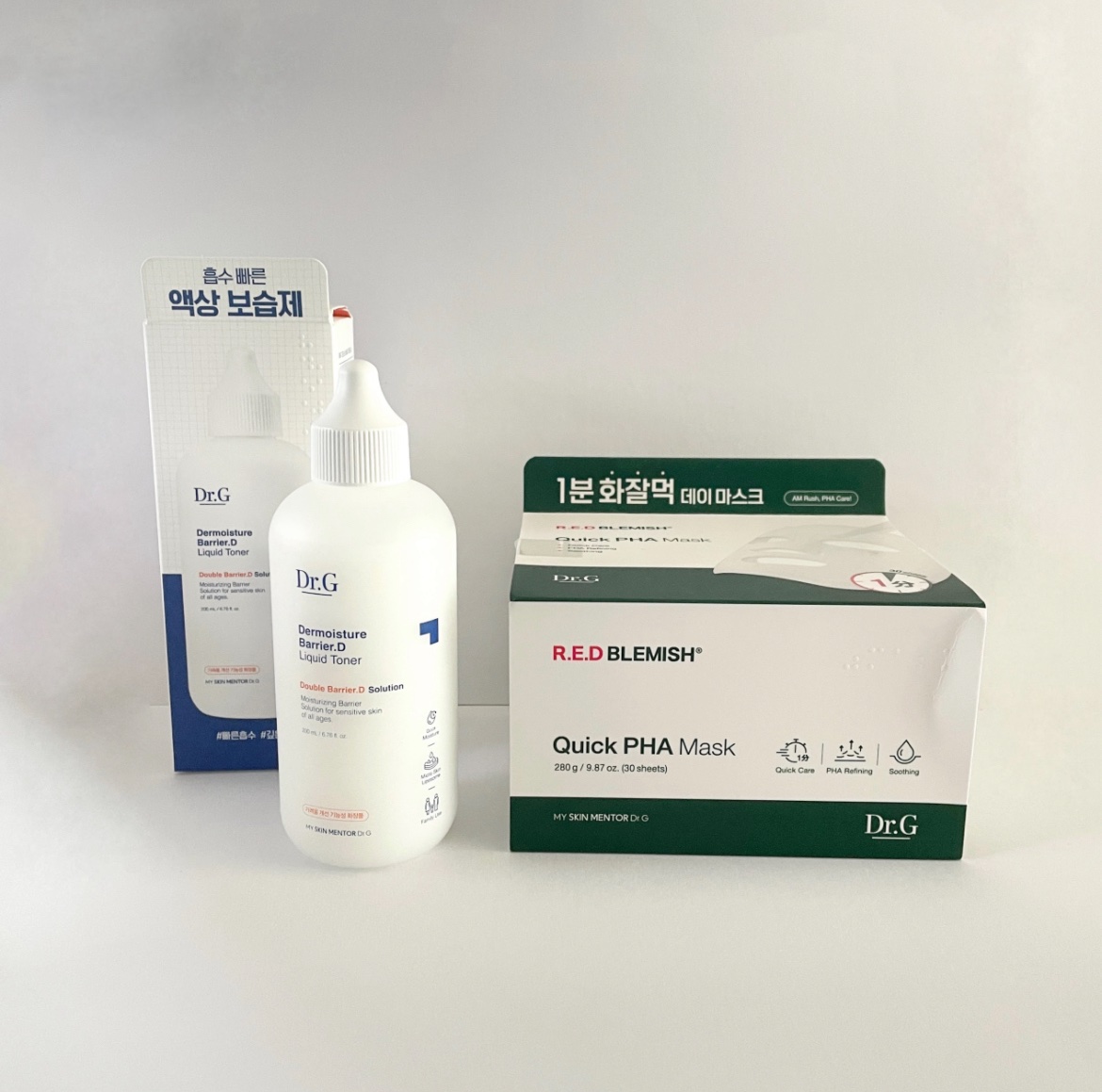 レッドブレミッシュクイックPHAシートマスク/Dr.G/シートマスク・パックを使ったクチコミ（1枚目）