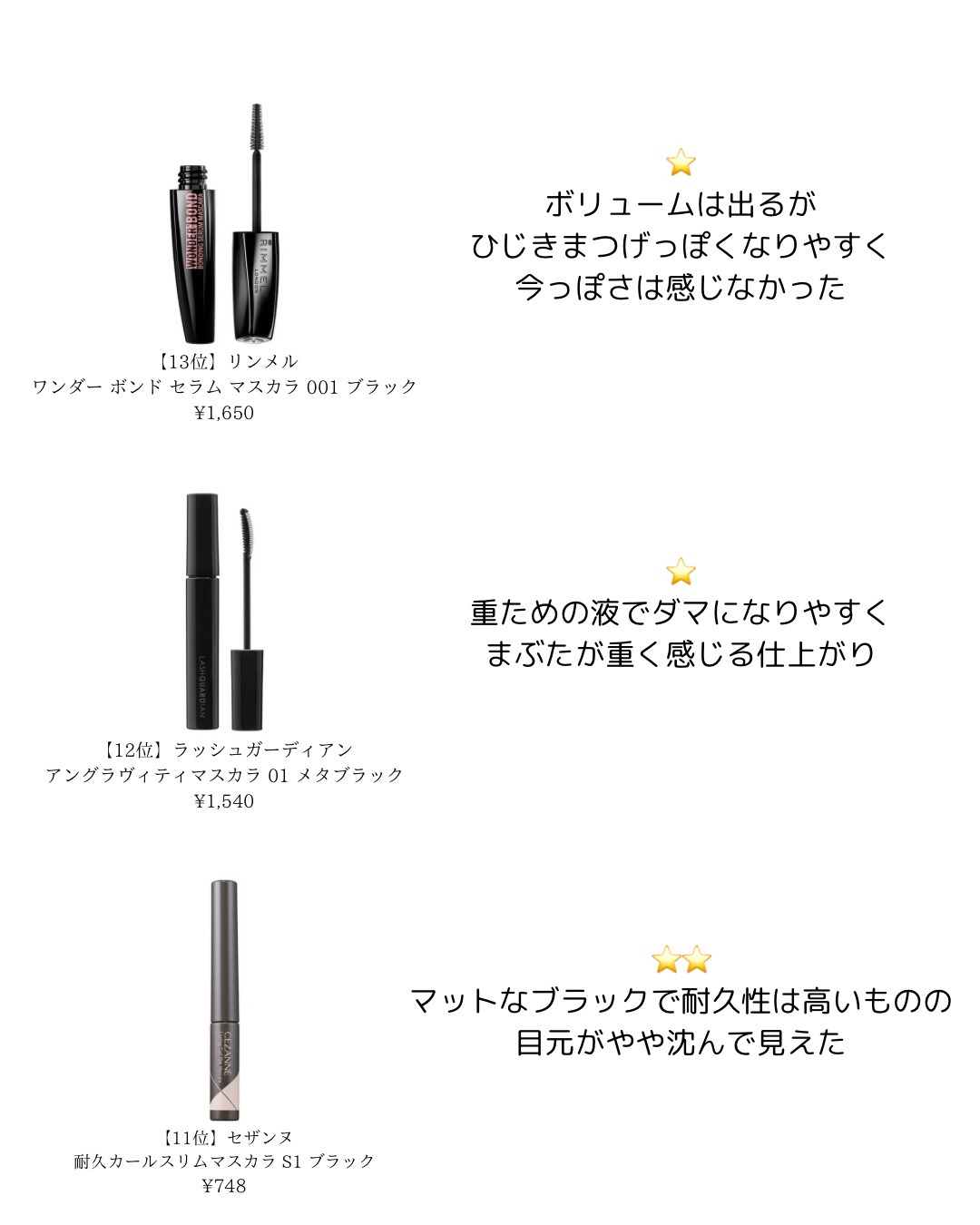 キスミー フェルム ナチュラルグラマー マスカラ/キスミー フェルム/マスカラを使ったクチコミ（2枚目）