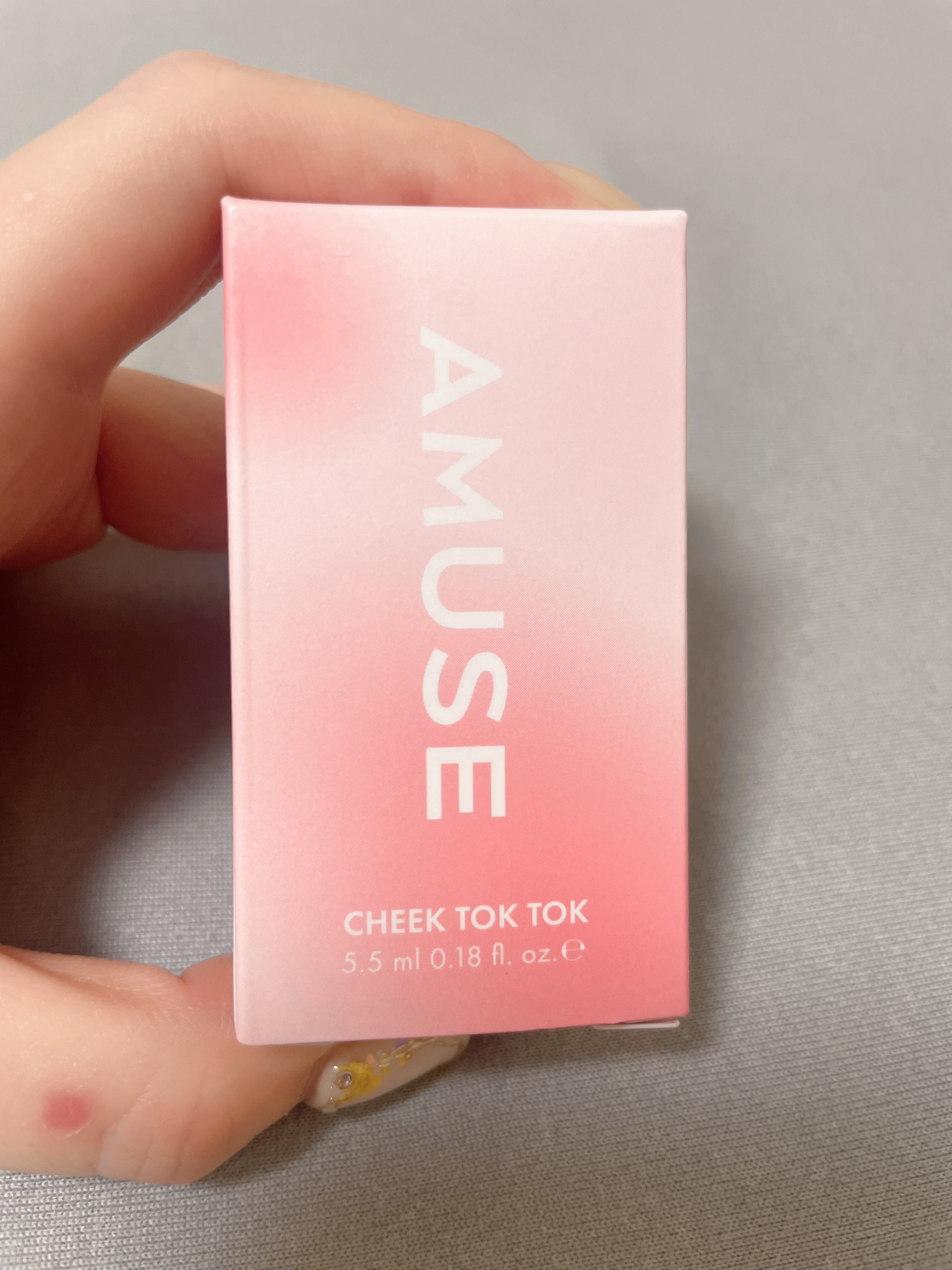 チークトクトク 08 ローズトク/AMUSE/リキッドチークを使ったクチコミ（1枚目）