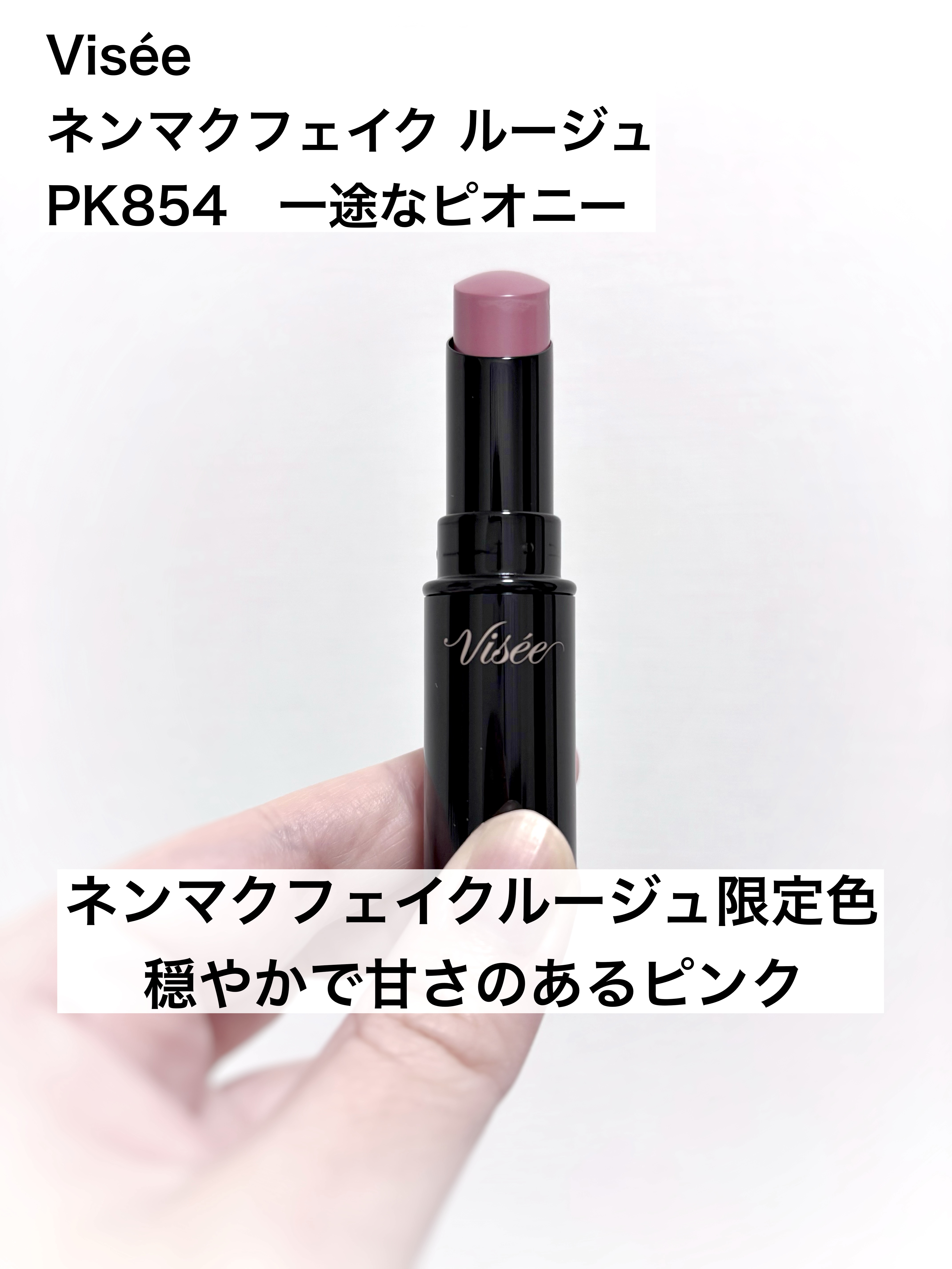 ネンマクフェイク ルージュ/Visée/口紅を使ったクチコミ（1枚目）