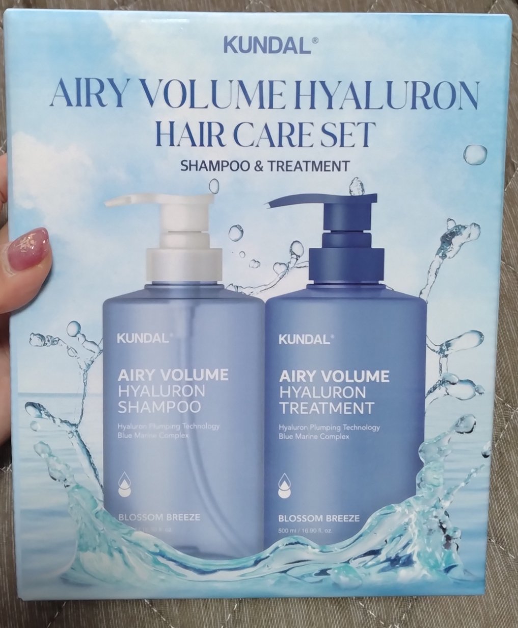 クンダル  エアリーボリュームヒアルロンシャンプー/トリートメント/KUNDAL/市販シャンプーを使ったクチコミ（1枚目）