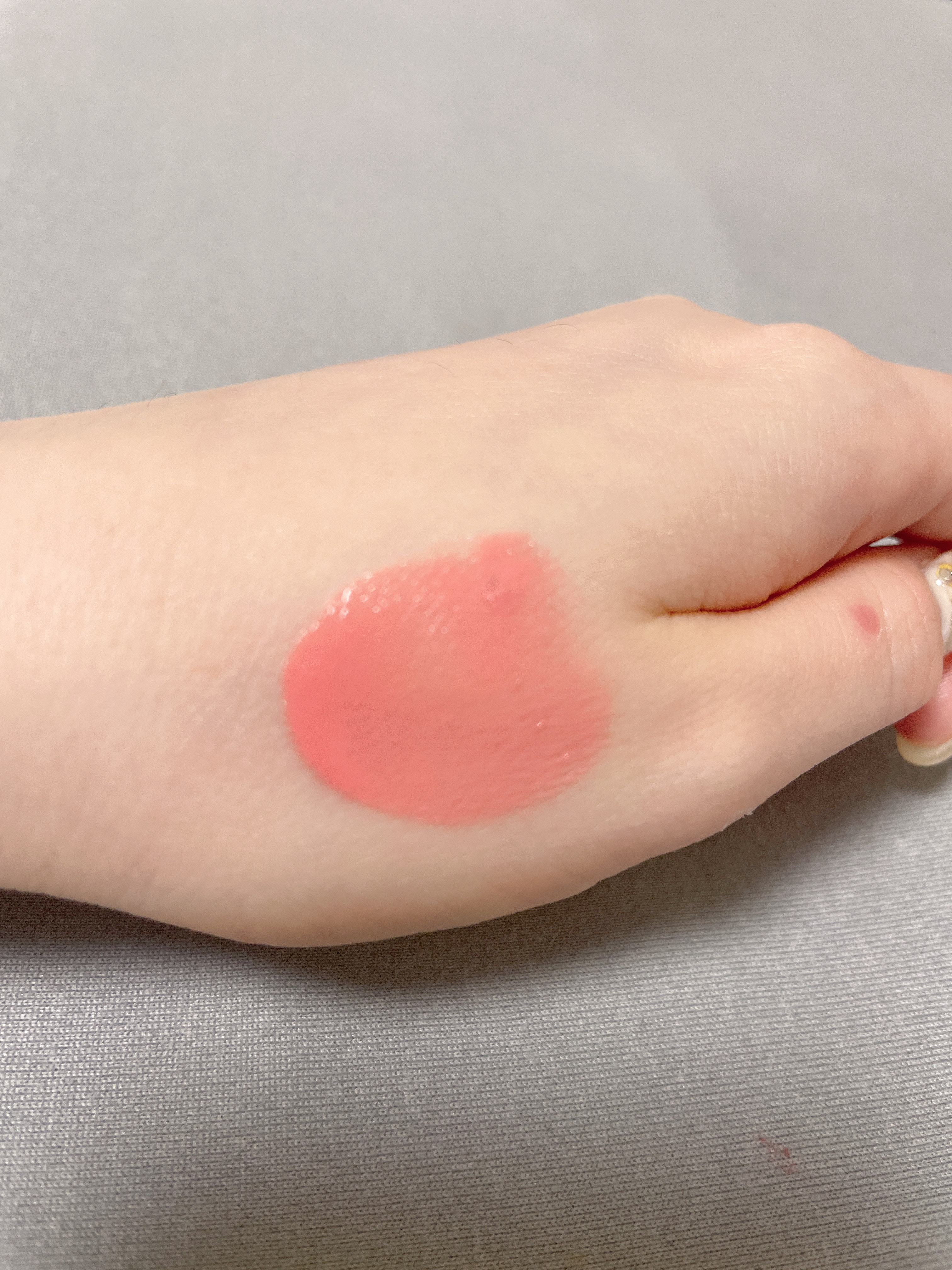 チークトクトク 08 ローズトク/AMUSE/リキッドチークを使ったクチコミ（3枚目）