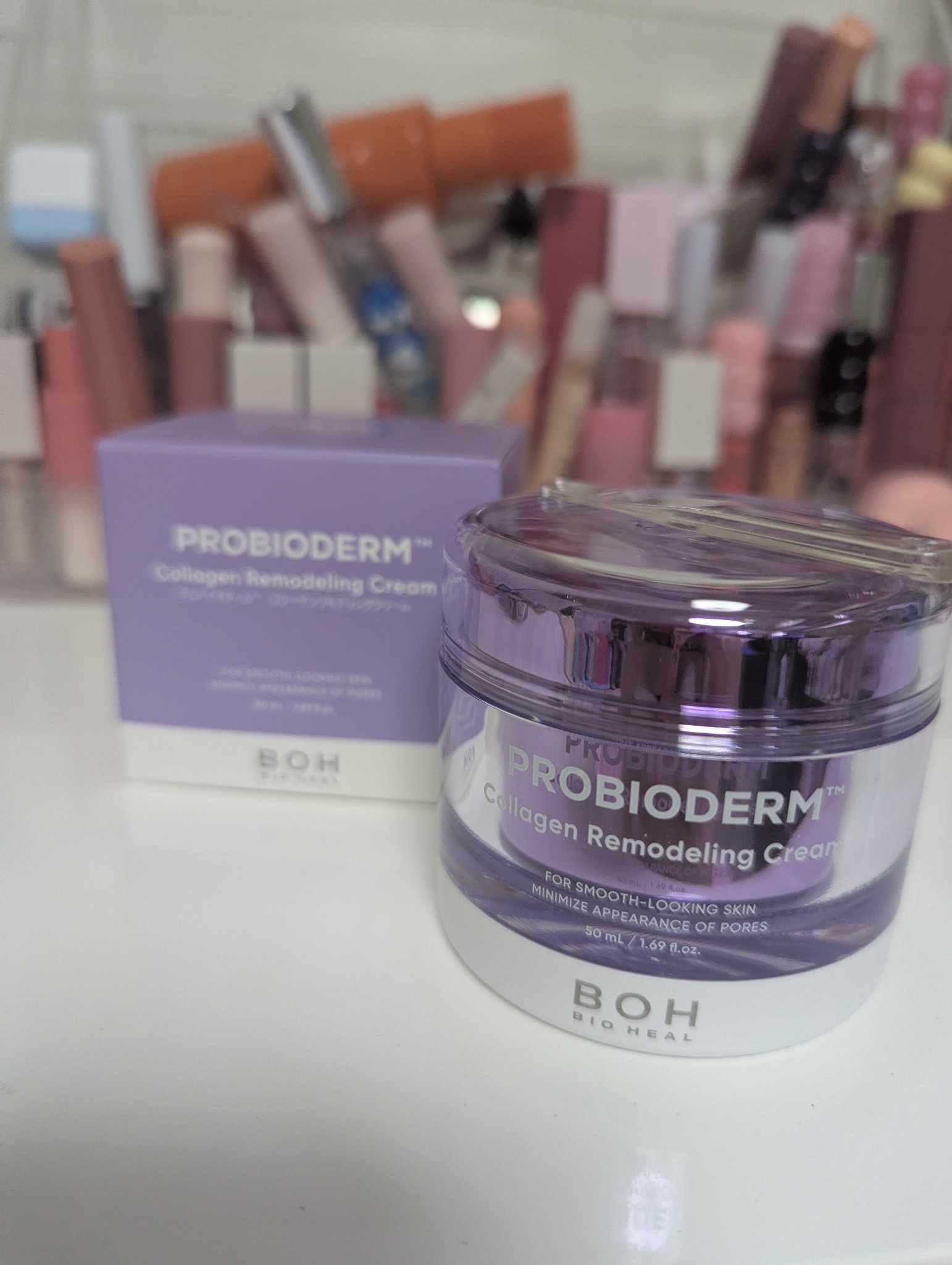 プロバイオダーム コラーゲン リモデリングクリーム/BIOHEAL BOH/フェイスクリームを使ったクチコミ（3枚目）