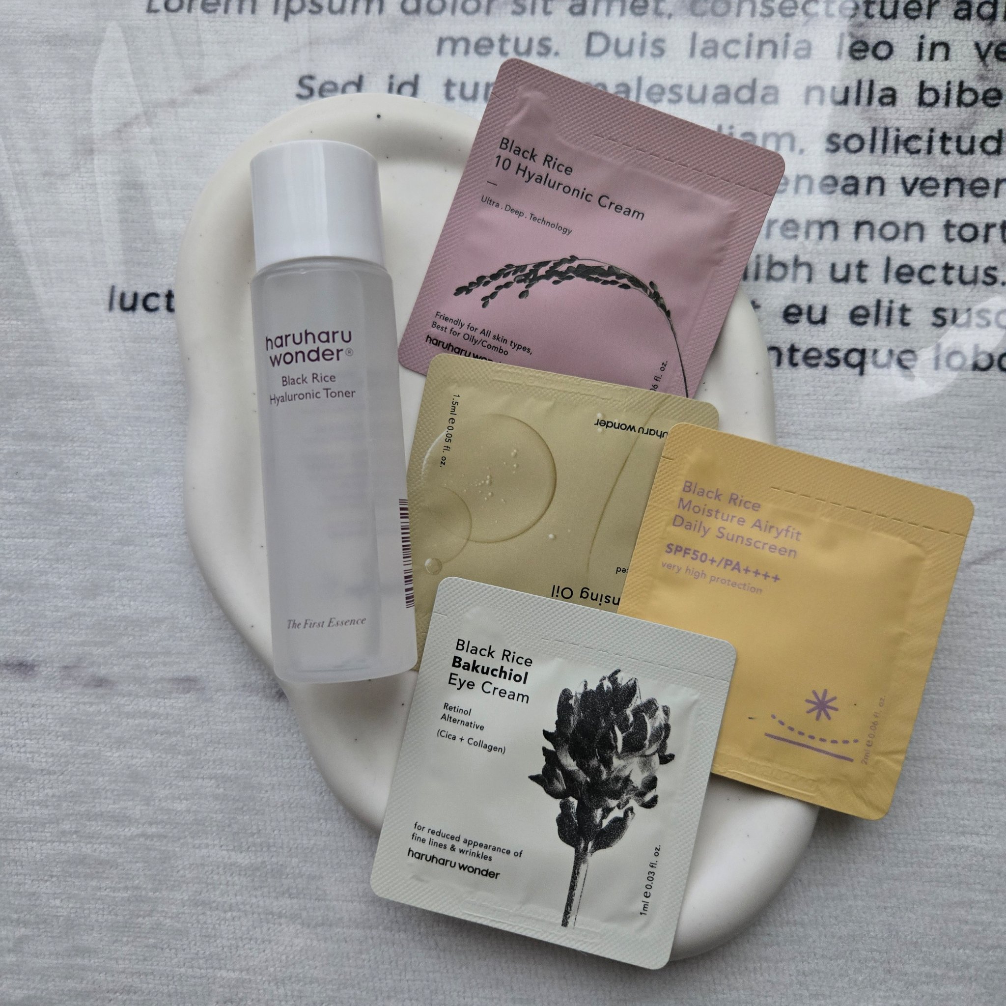 ブラックライス ヒアルロニックトナー/haruharu wonder/化粧水を使ったクチコミ（1枚目）