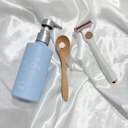 サロンプラス エンザイム ボディ シェービングエマルジョン/サロンプラス/ムダ毛ケアを使ったクチコミ(2枚目)