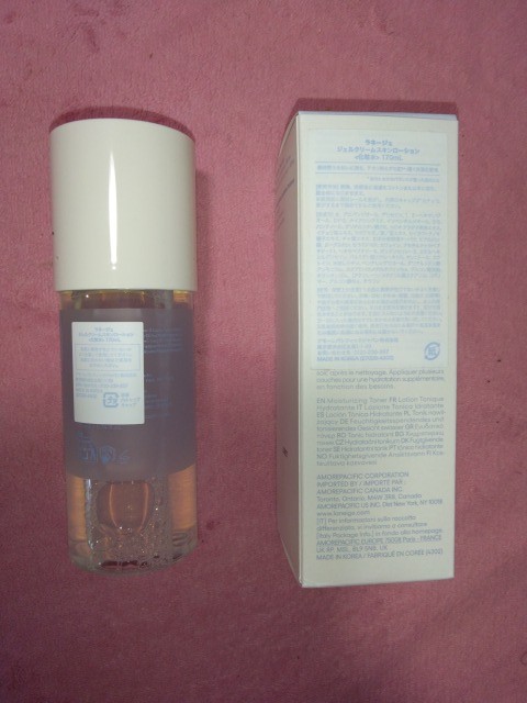 ジェルクリームスキン ローション/LANEIGE/化粧水を使ったクチコミ（2枚目）