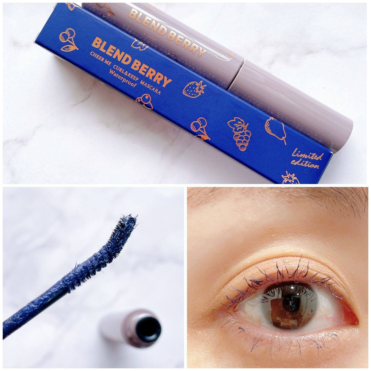 ブレンドベリー チアミー カール&キープ マスカラ WP/BLEND BERRY/マスカラを使ったクチコミ(5枚目)
