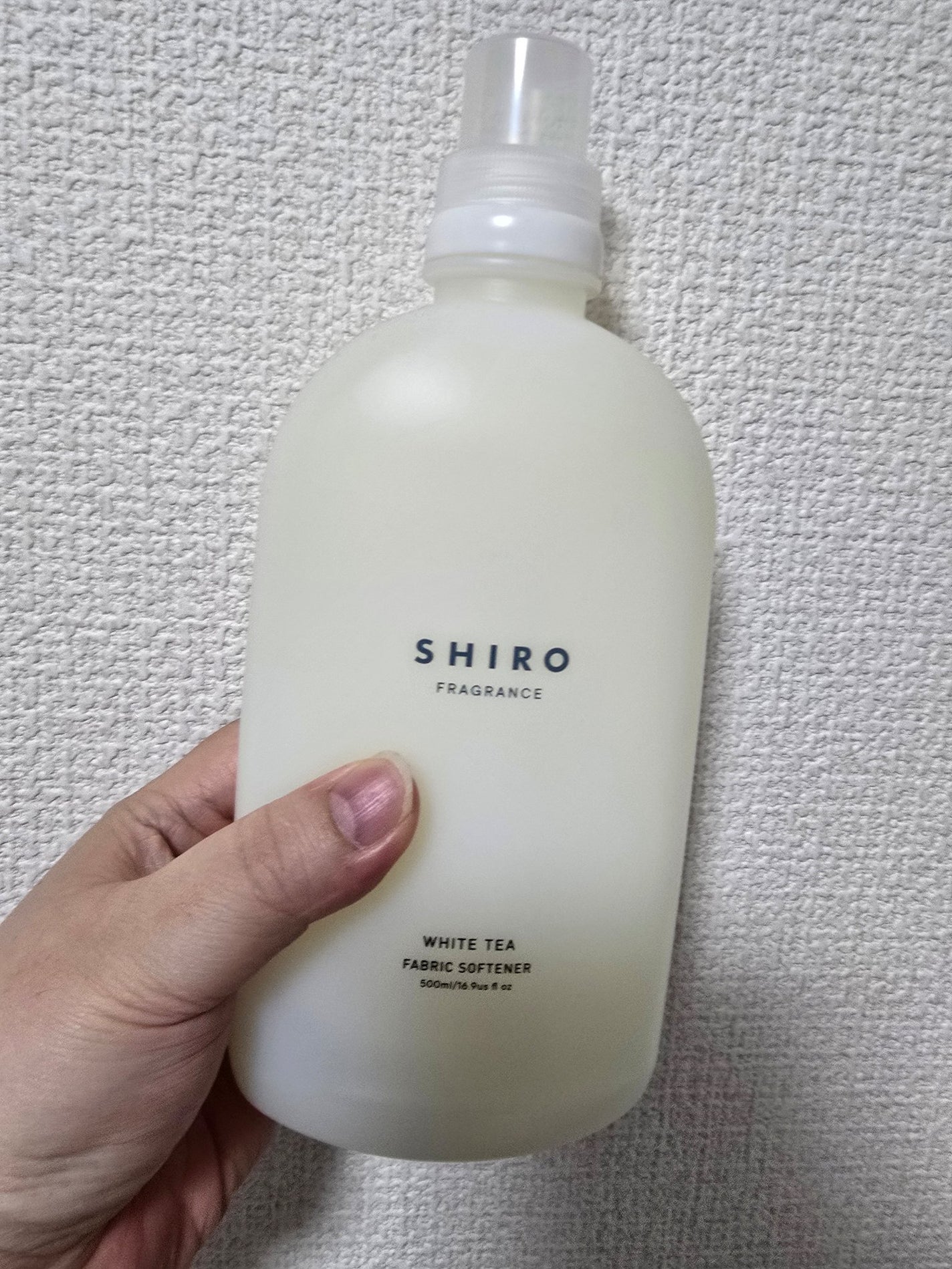 ホワイトティー ファブリックソフナー/SHIRO/柔軟剤を使ったクチコミ(1枚目)