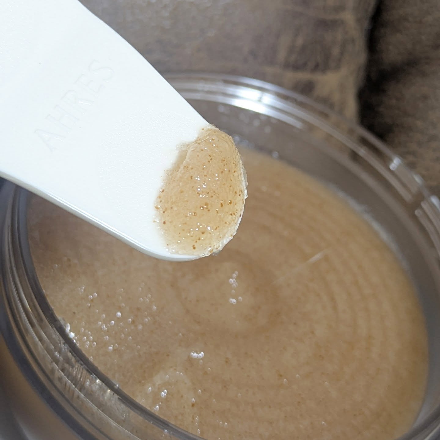 ボディスクラブ ブラッシャー モイスト/アーレス/ボディスクラブを使ったクチコミ（3枚目）